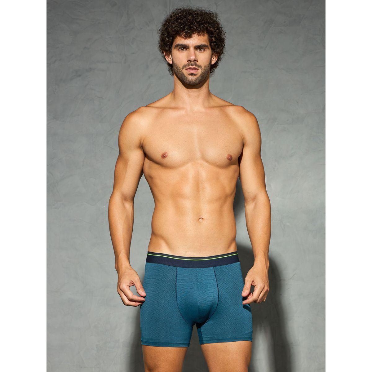 Technosport Pack of 3 - Solid 4-Way Stretch Trunks-men-clothing-innerwear-underwear-image-2