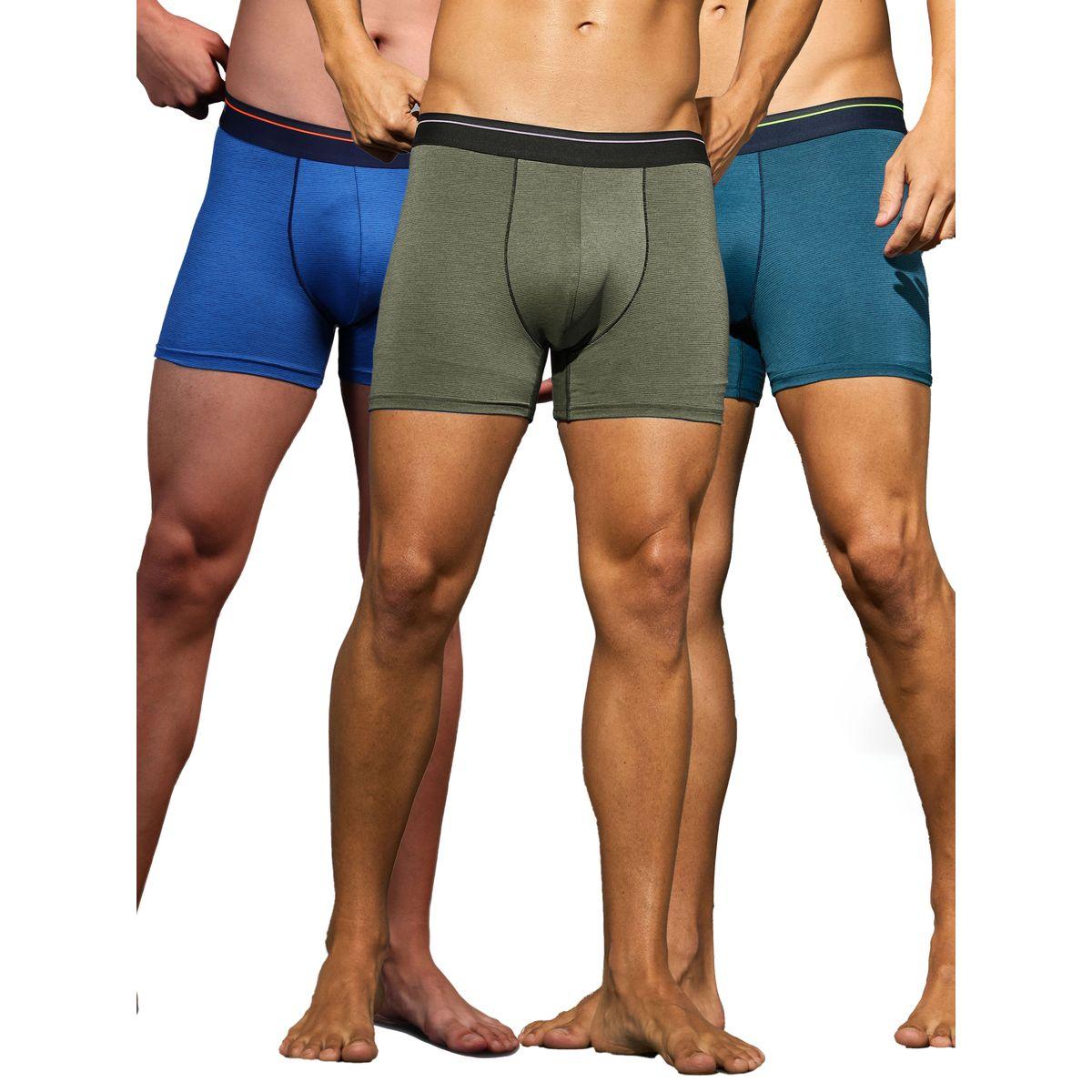 Technosport Pack of 3 - Solid 4-Way Stretch Trunks-men-clothing-innerwear-underwear-image-5