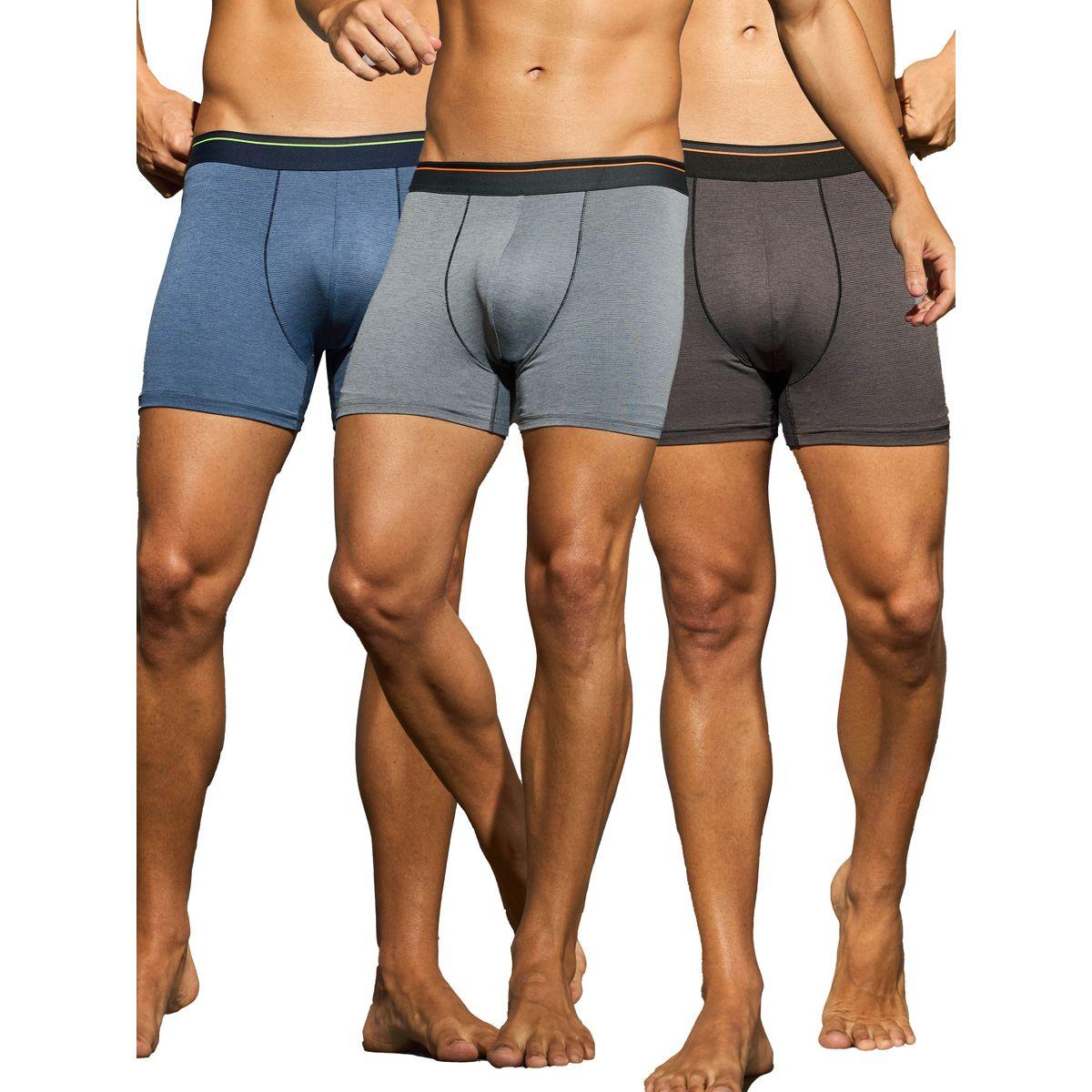 Technosport Pack of 3 - Solid 4-Way Stretch Trunks-men-clothing-innerwear-underwear-image-8