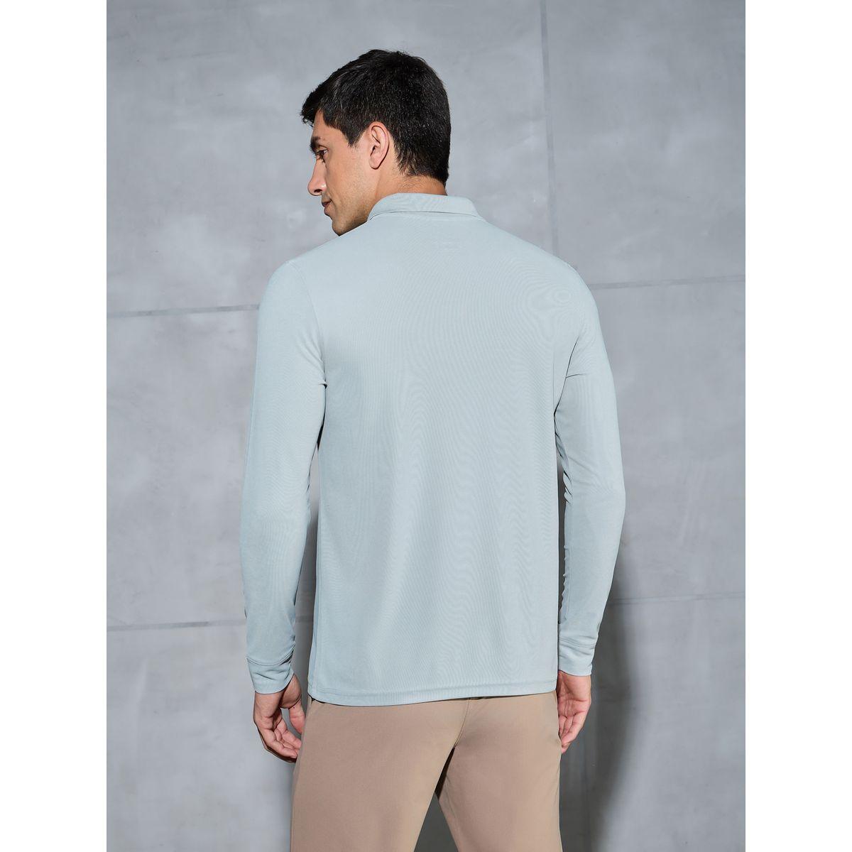 تيشيرت بولو سادة بتفاصيل جيب-men-clothing-sportswearandactivewear-tshirtsandpolos-image-4