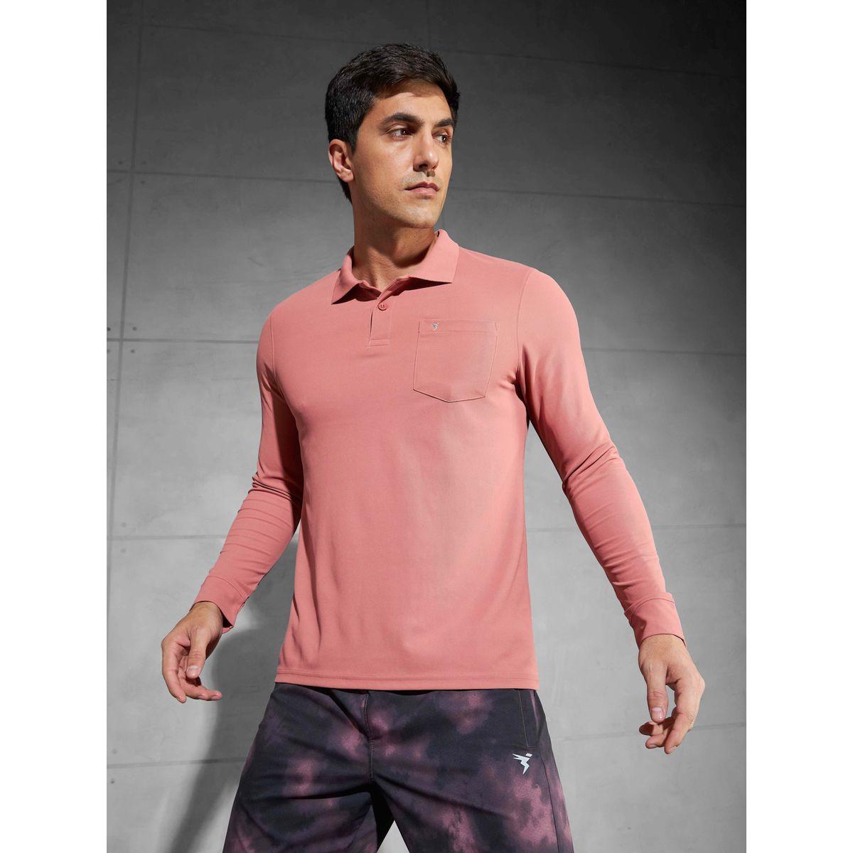 تيشيرت بولو سادة بتفاصيل جيب-men-clothing-sportswearandactivewear-tshirtsandpolos-image-1