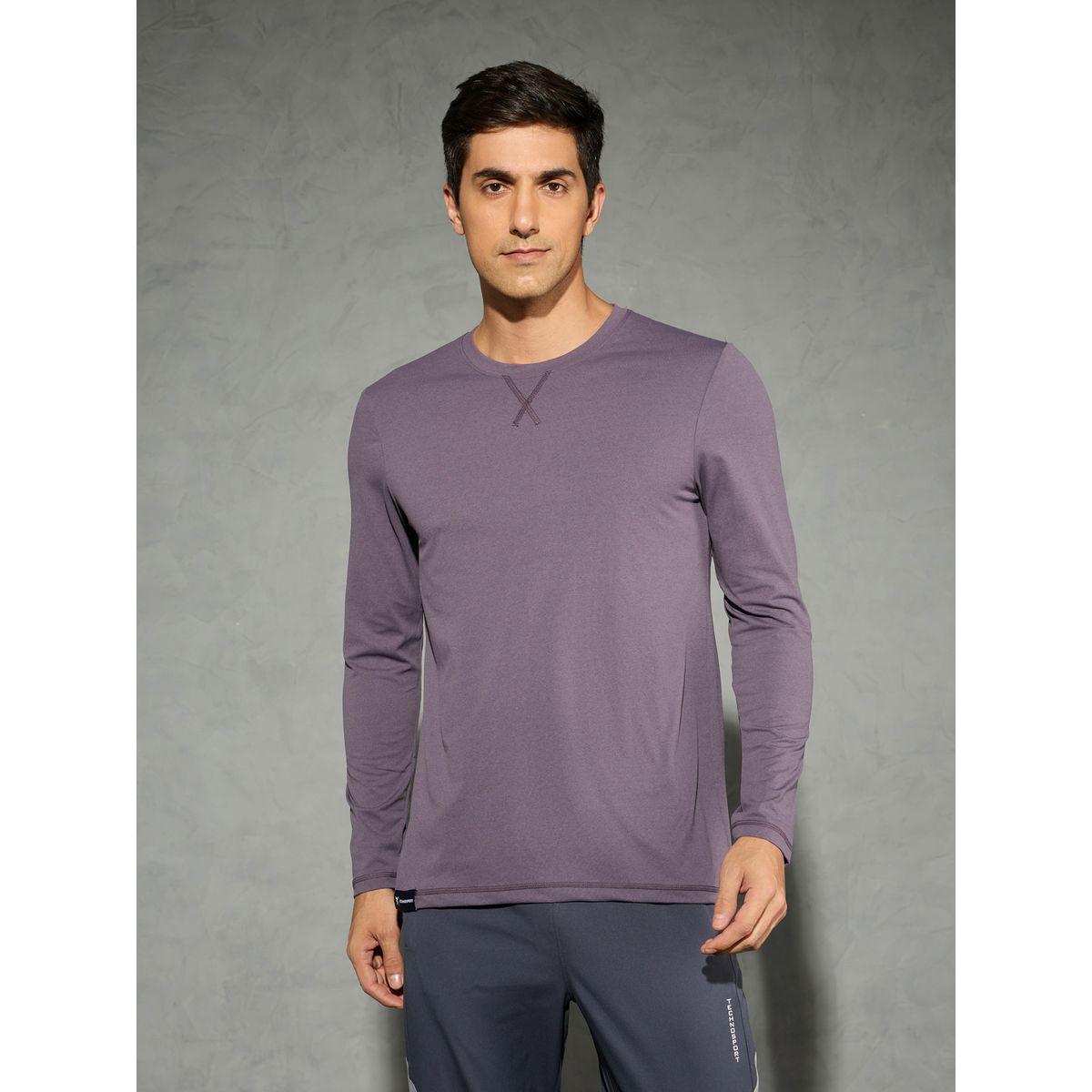 Technosport Solid Round Neck Long Sleeve T-Shirt-men-clothing-sportswearandactivewear-tshirtsandpolos-image-1
