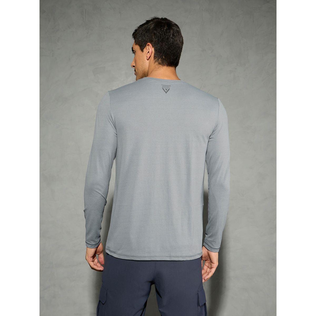 Technosport Solid Long Sleeves Regular Fit T-Shirt-men-clothing-sportswearandactivewear-tshirtsandpolos-image-3