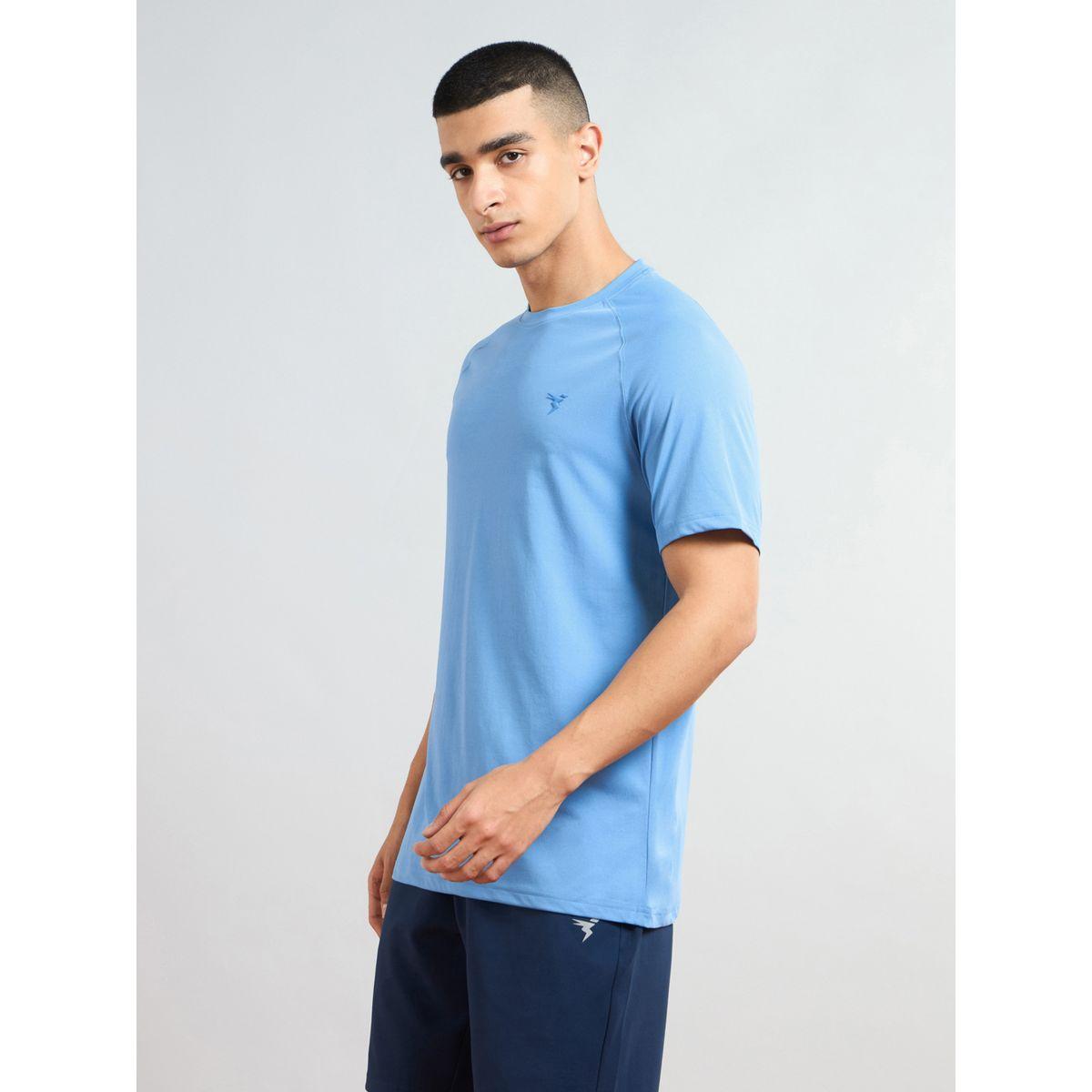 Technosport Solid Short Sleeves Regular Fit T-Shirt-men-clothing-sportswearandactivewear-tshirtsandpolos-image-2