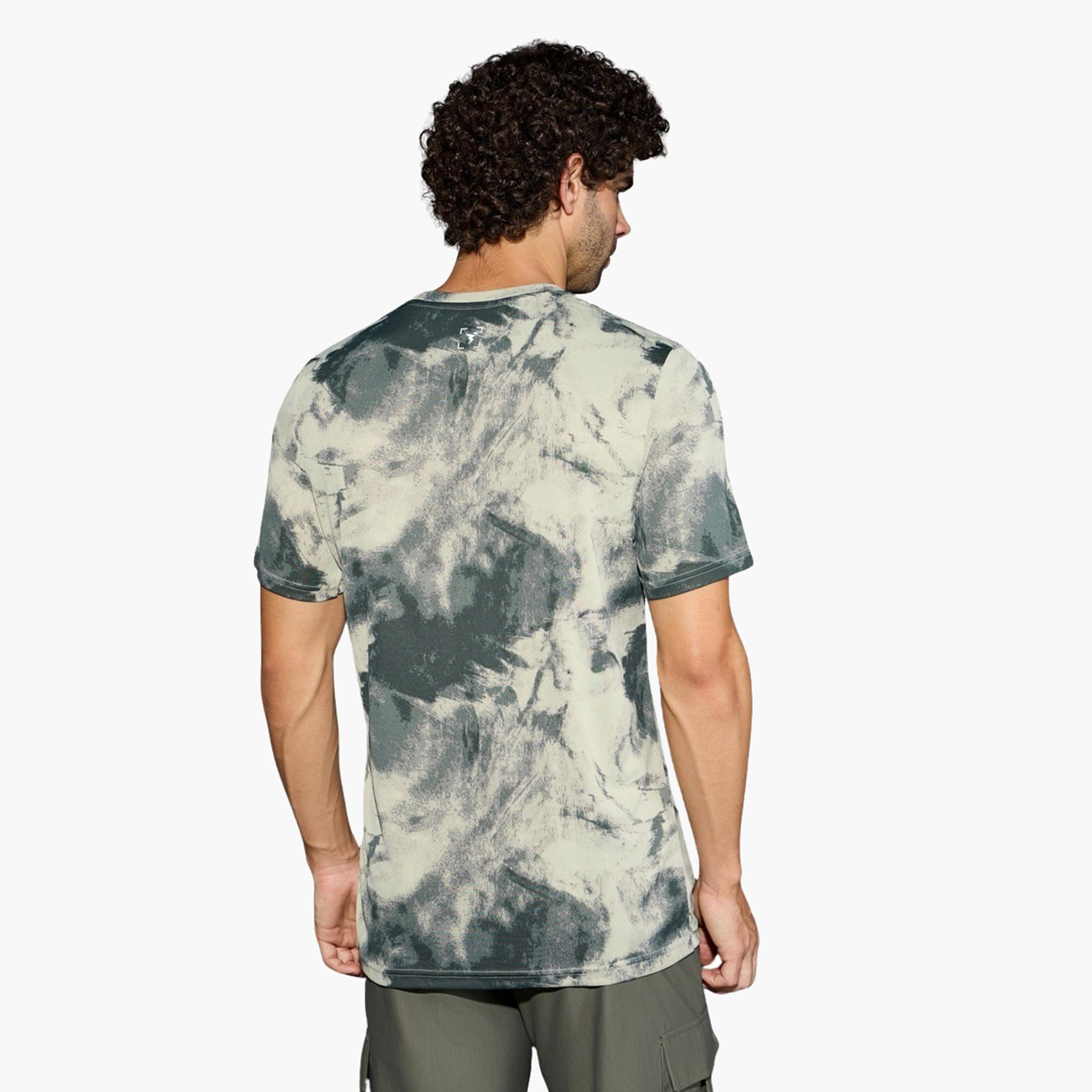 Technosport x Styli Men Camouflage Printed Round Neck Regular Fit T-Shirt-men-clothing-sportswearandactivewear-tshirtsandpolos-image-2