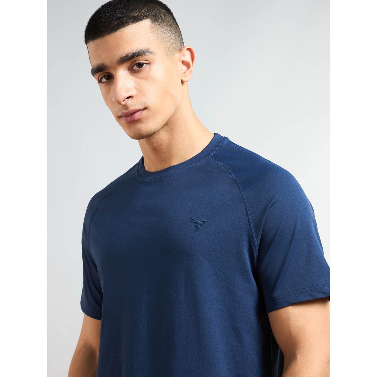 Technosport Solid Short Sleeves Regular Fit T-Shirt-men-clothing-sportswearandactivewear-tshirtsandpolos-image-2
