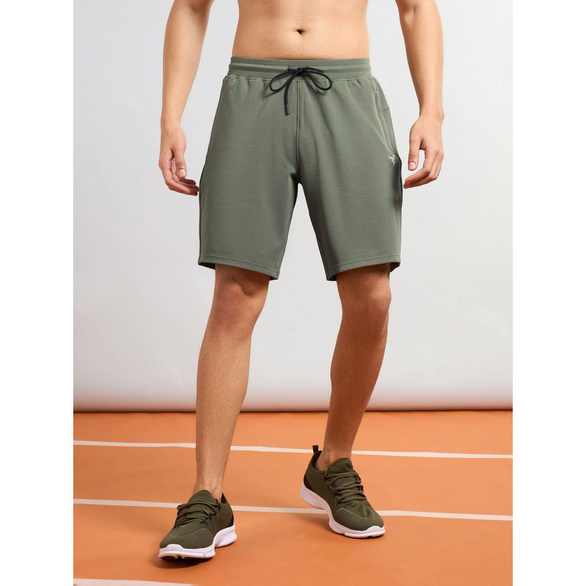 Technosport Men Solid Slim Fit  Shorts with TS Flexi-men-clothing-sportswearandactivewear-bottoms-shorts-image-5