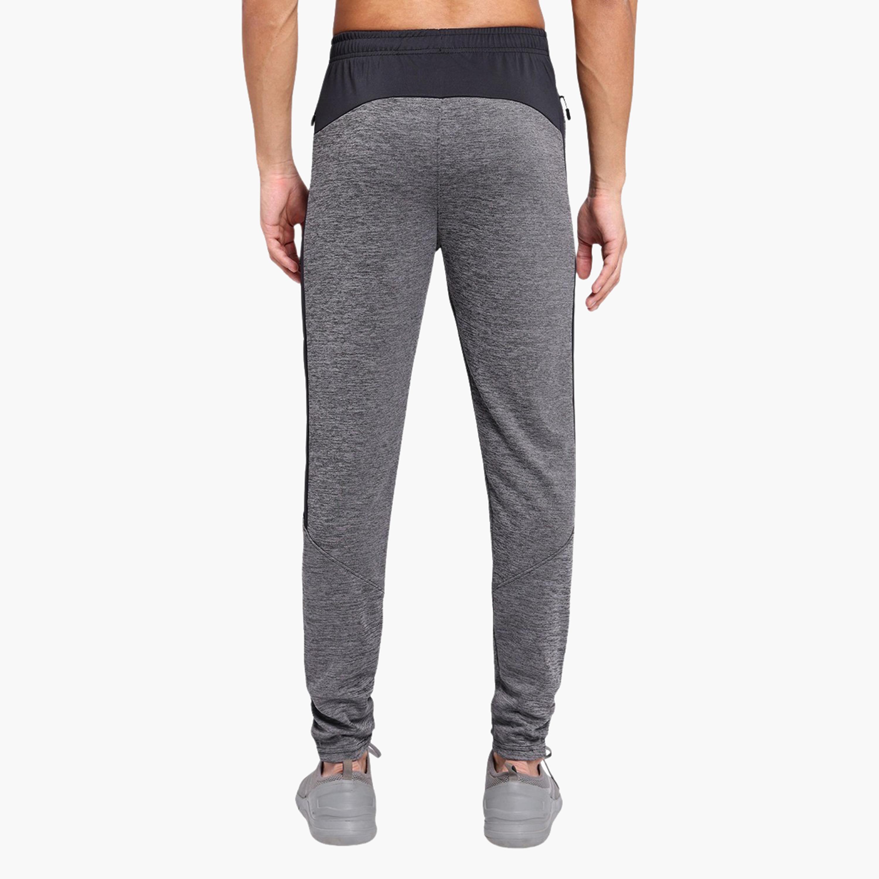 Technosport x Styli Men Melange Slim Fit Track Pants with TECHNO DRY-men-clothing-sportswearandactivewear-bottoms-joggers-image-3