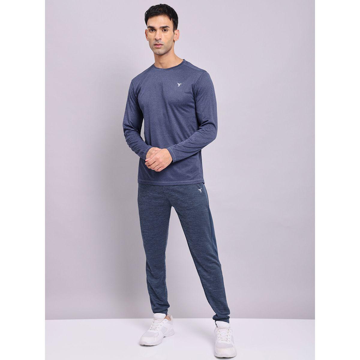 بنطال رياضي سادة بقصة سليم فت-men-clothing-sportswearandactivewear-bottoms-joggers-image-2