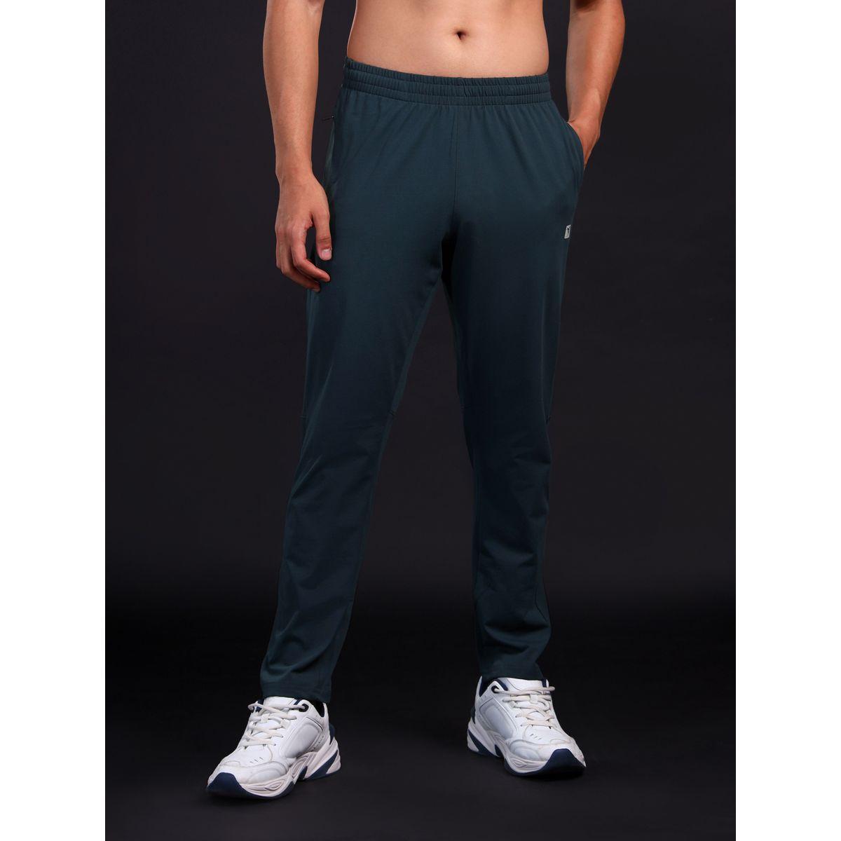 بنطال رياضي سادة بقصة سليم فت وأربطة-men-clothing-sportswearandactivewear-bottoms-joggers-image-4