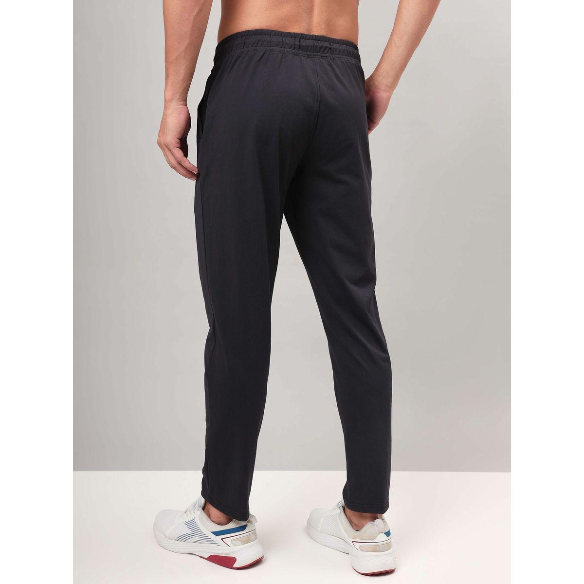 بنطال رياضي سادة بقصة مريحة وتقنية دوراكول-men-clothing-sportswearandactivewear-bottoms-image-4