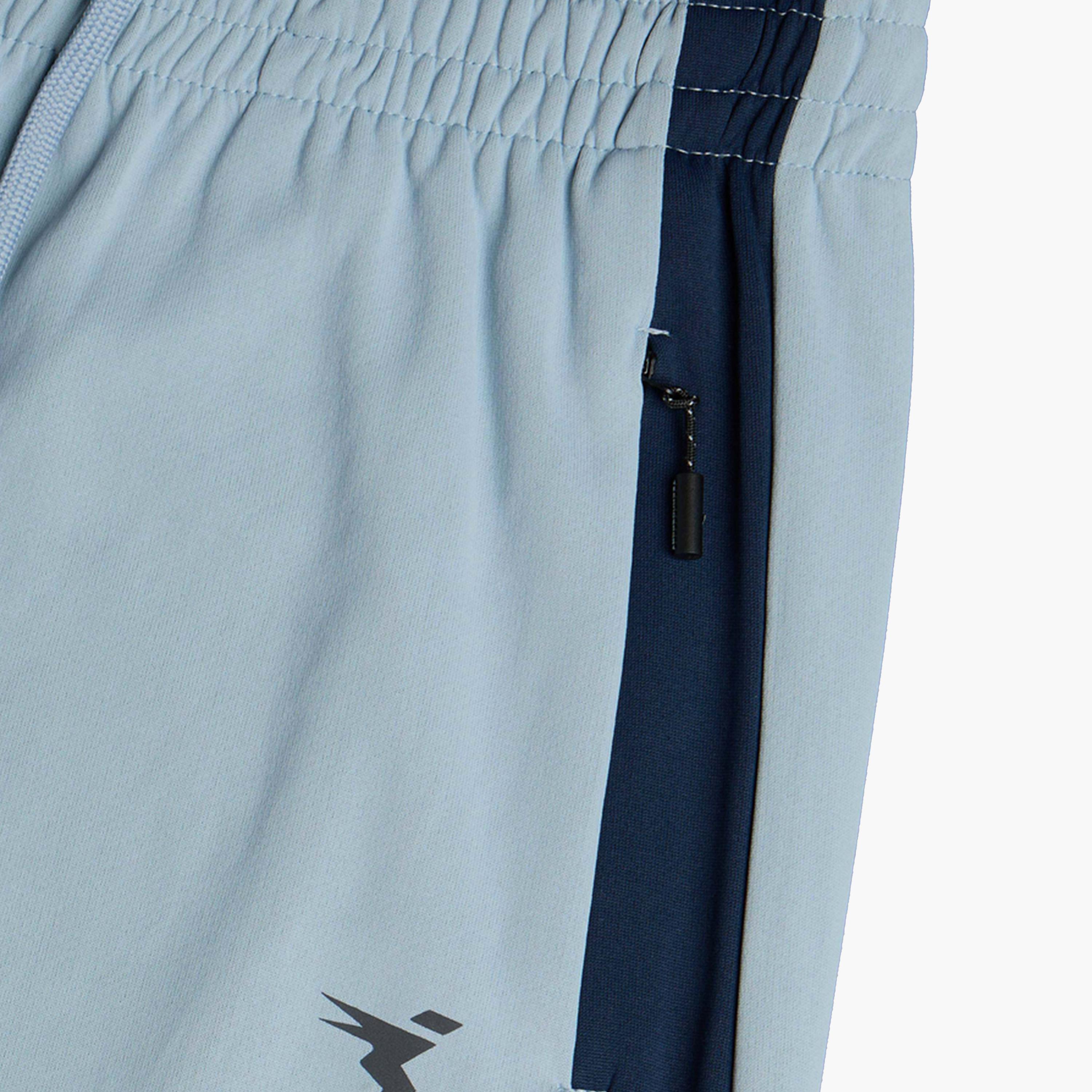 Technosport X Styli Men Solid Slim Fit Track Pants with Techno Dry-men-clothing-sportswearandactivewear-bottoms-joggers-image-4