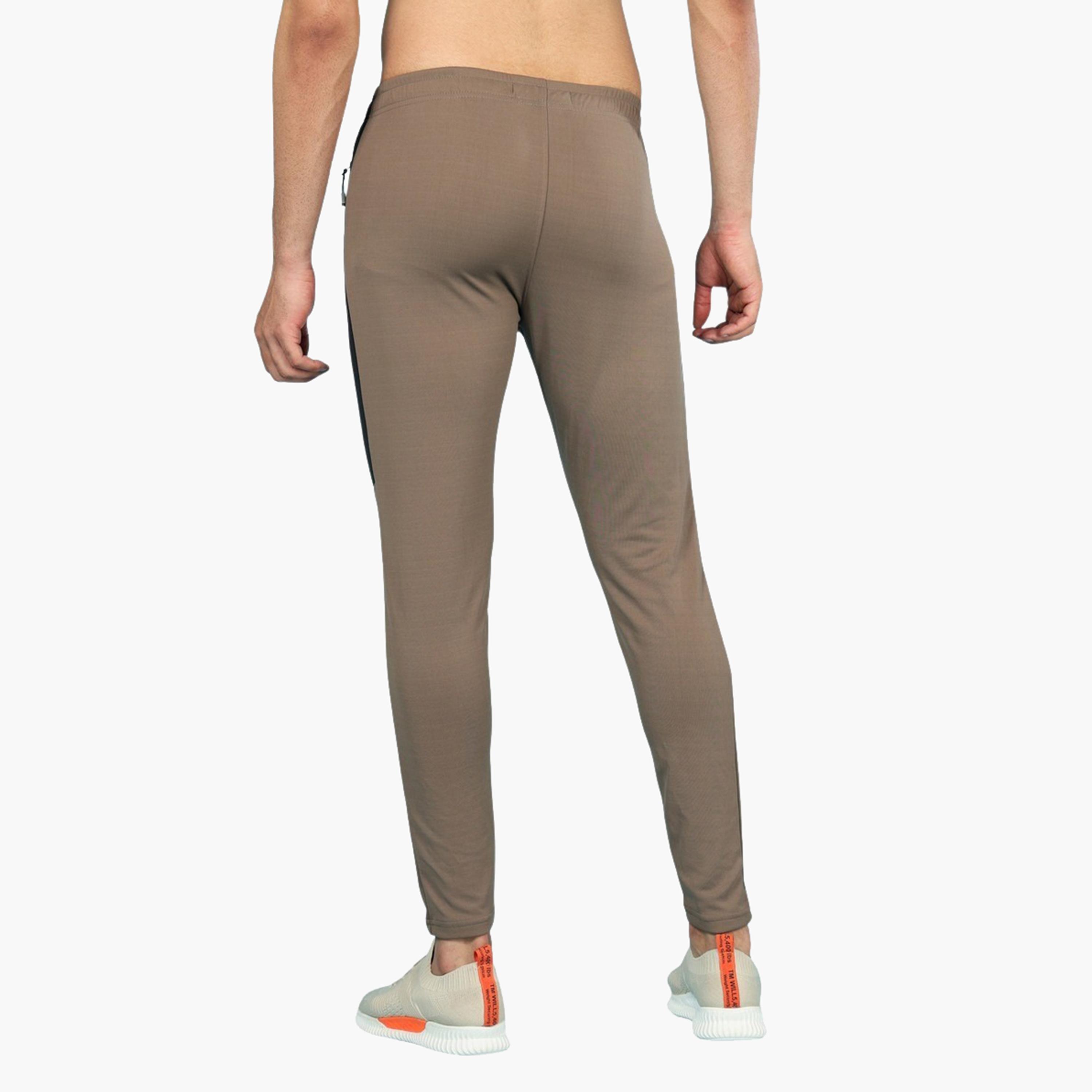 تكنوسبورت × ستايلي - بنطال رياضي رجالي ضيق سادة بقماش تكنو دراي-men-clothing-sportswearandactivewear-bottoms-joggers-image-4
