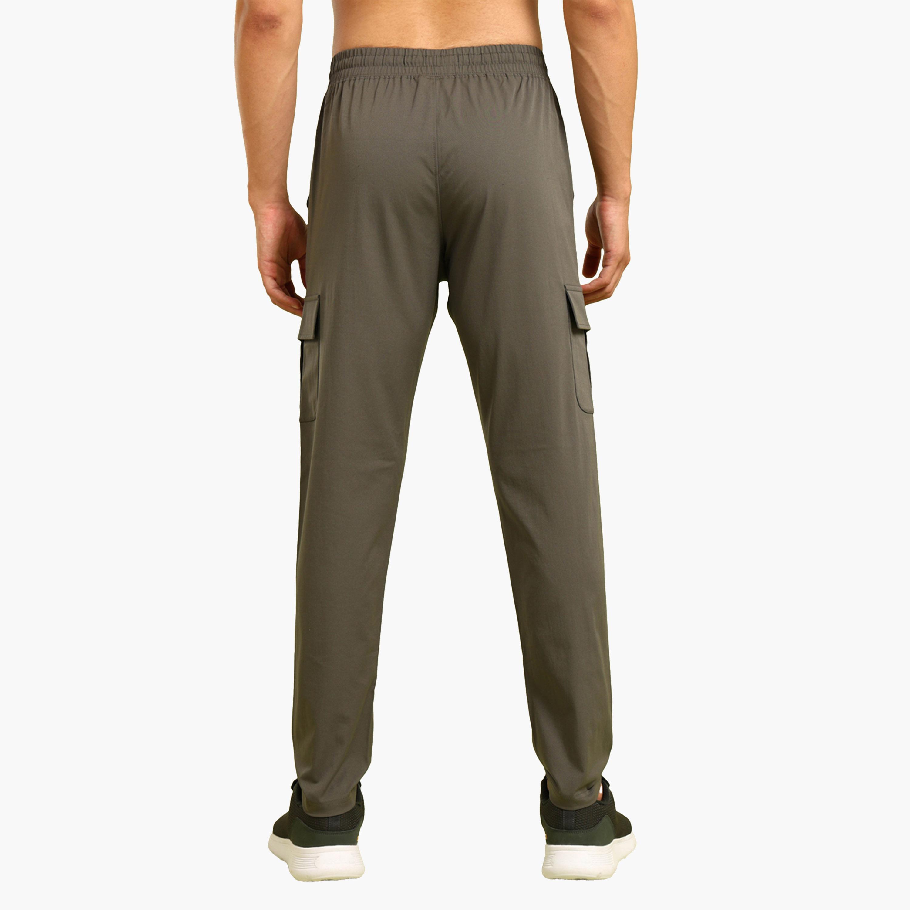 تيكنو سبورت × ستايلي-  بنطلون كارغو رجالي مريح قصّة متينة قماش مرن-men-clothing-sportswearandactivewear-bottoms-image-4