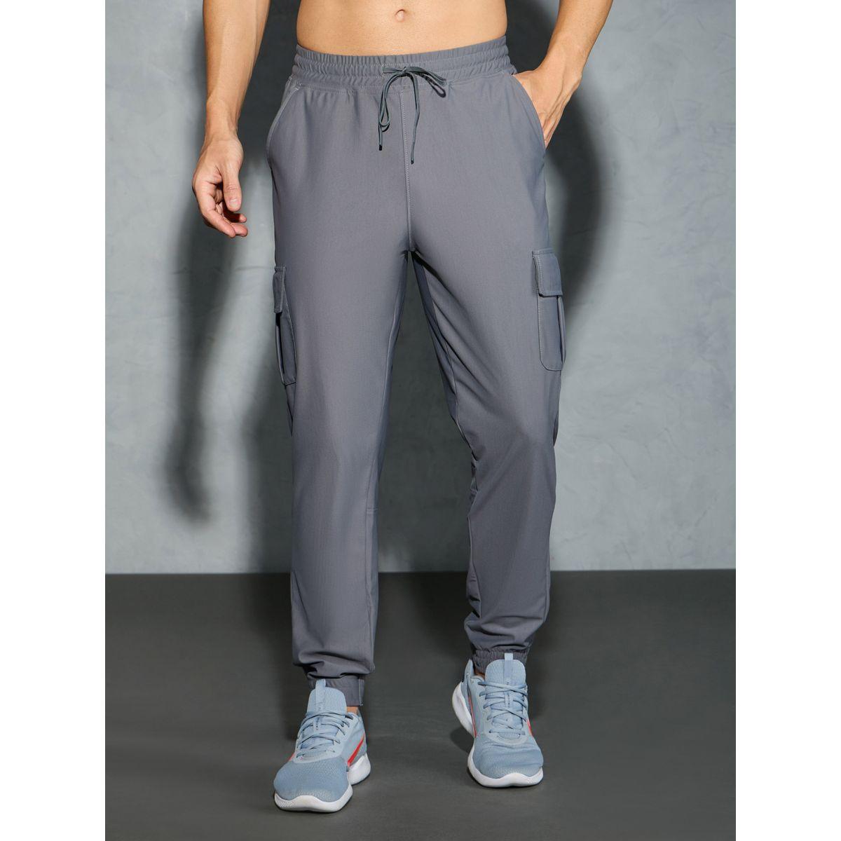 جوغر كارجو سادة بقصة عادية وأربطة-men-clothing-bottoms-joggers-image-3