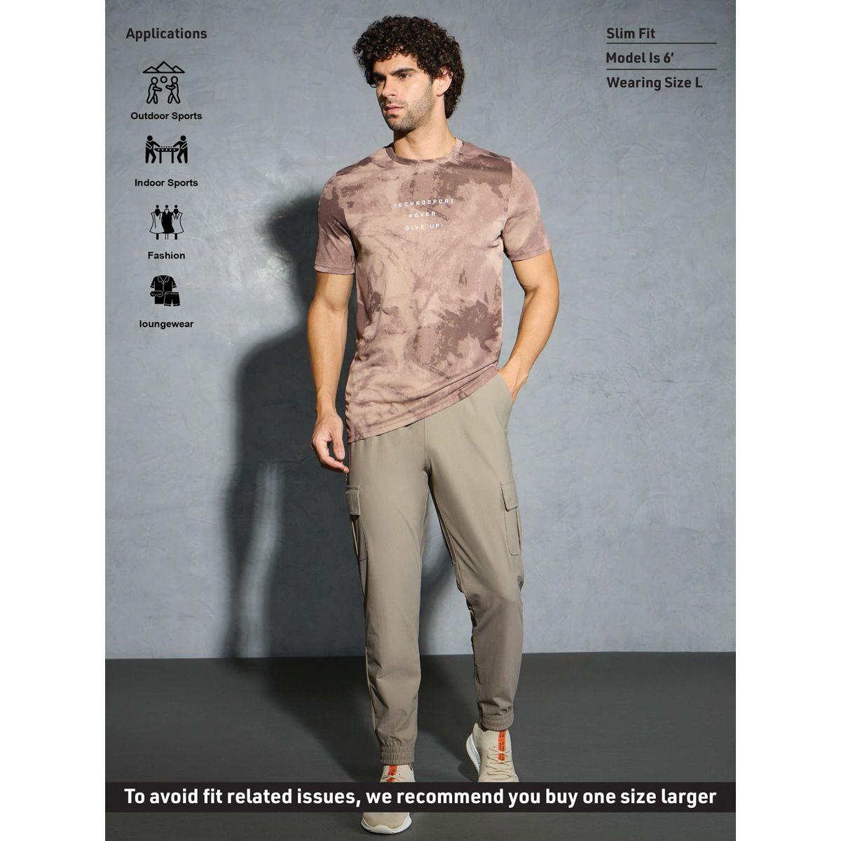 جوغر كارجو سادة بقصة عادية وأربطة-men-clothing-bottoms-joggers-image-3
