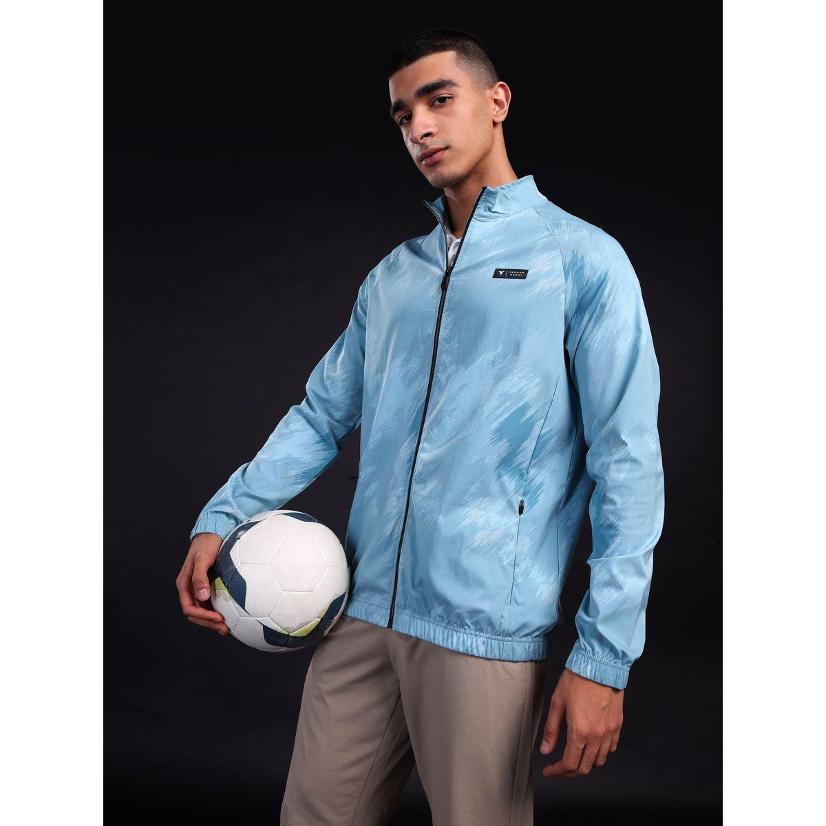 Technosport Men Camouflage Printed Mock Neck Slim Fit Jacket with TS FLEXI-men-clothing-sportswearandactivewear-hoodiesandsweatshirts-image-3