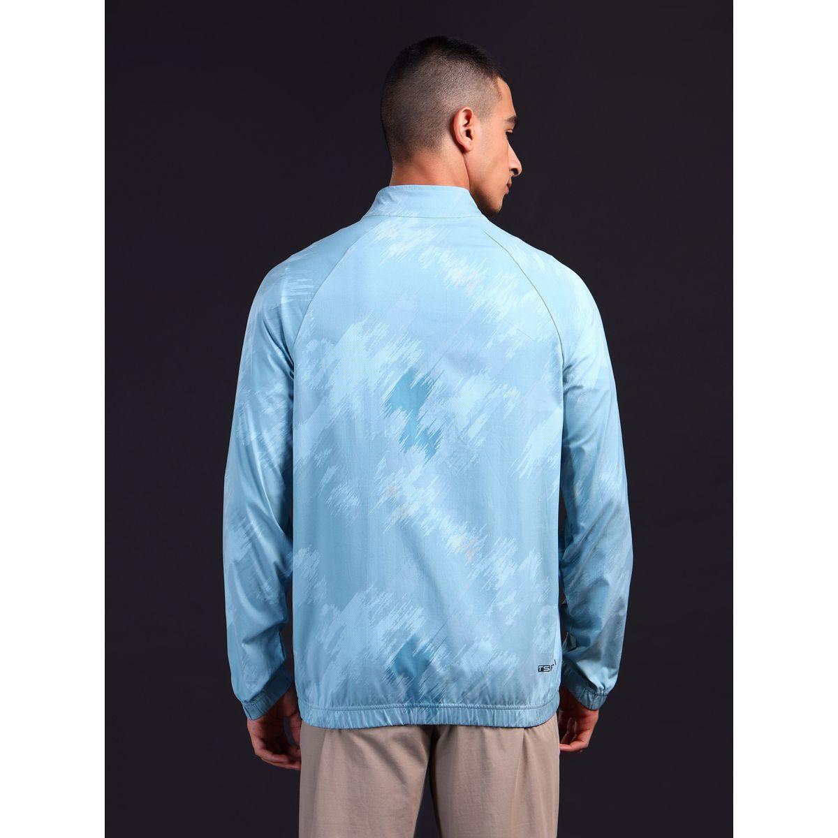 Technosport Men Camouflage Printed Mock Neck Slim Fit Jacket with TS FLEXI-men-clothing-sportswearandactivewear-hoodiesandsweatshirts-image-4