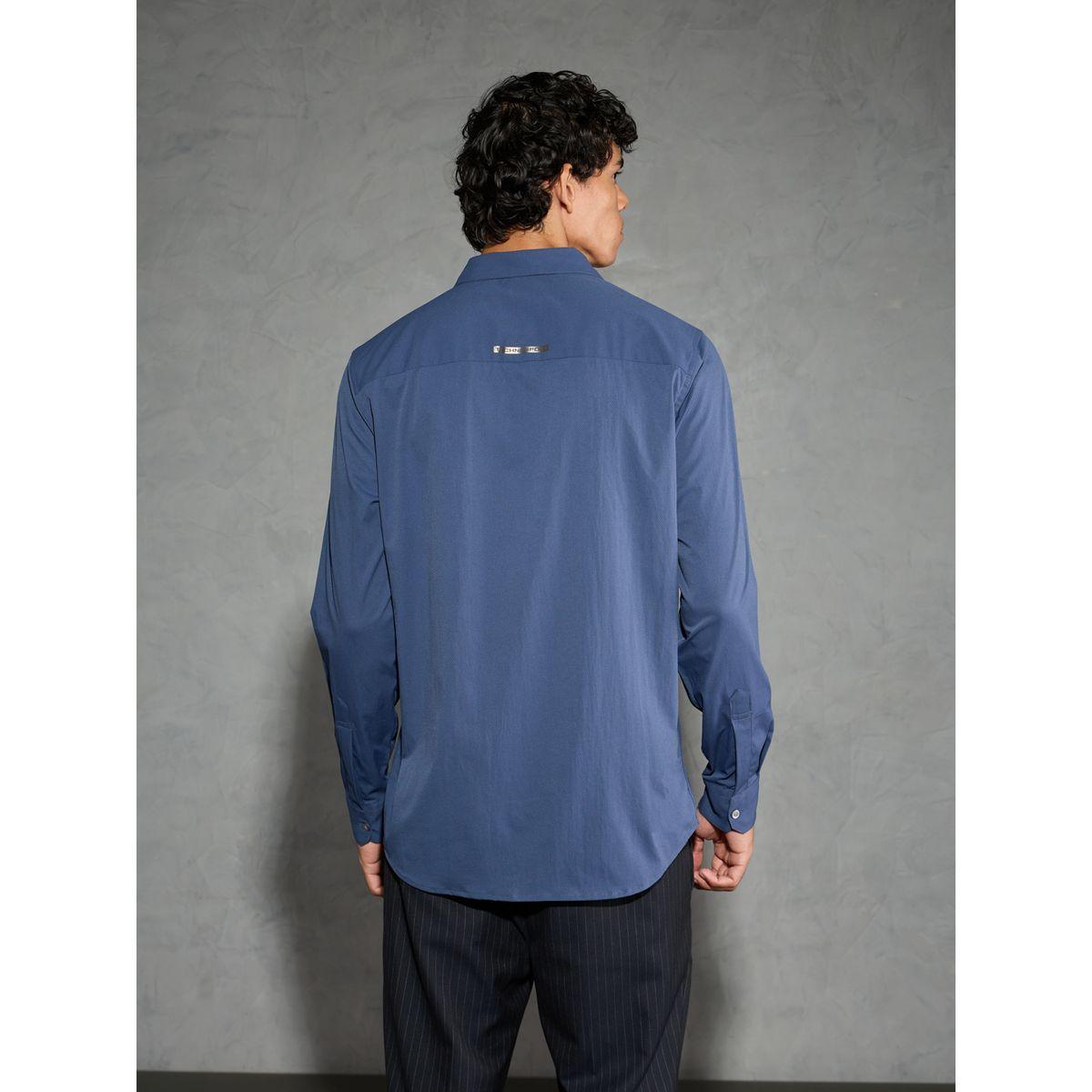 قميص سادة بياقة سبريد وقصة عادية-men-clothing-shirts-image-5