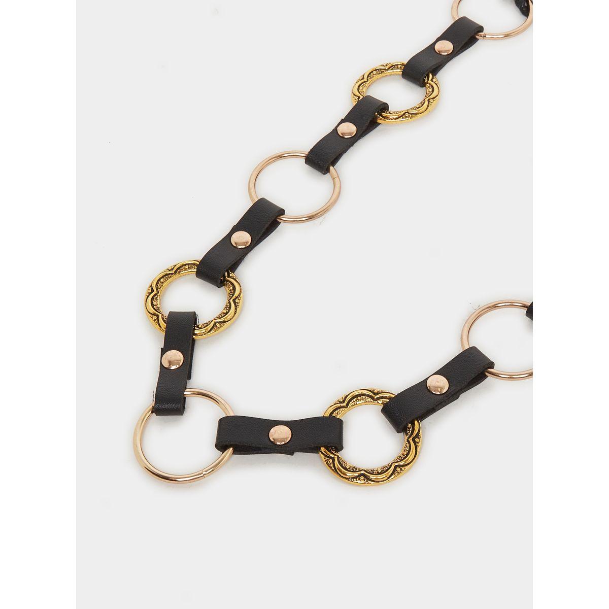 Styli Metal Ring Detail Chain Belt-women-clothingaccessories-belts-image-2