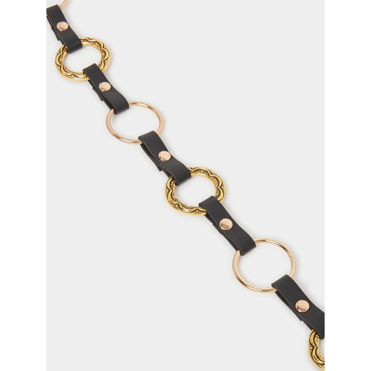 Styli Metal Ring Detail Chain Belt-women-clothingaccessories-belts-image-3