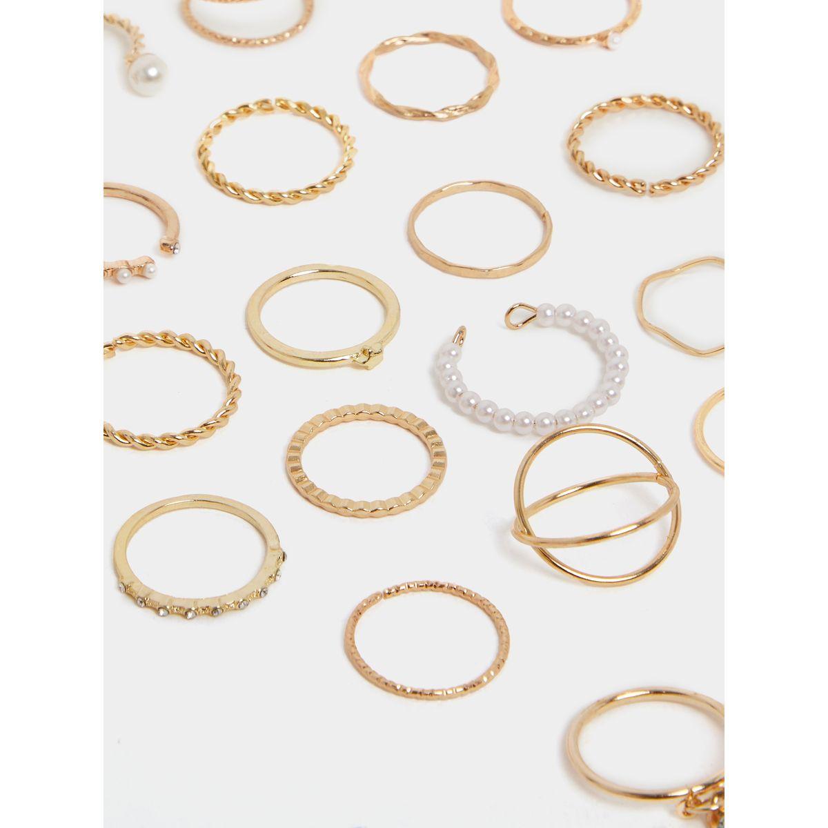 مجموعة من 29 خاتم يد كاجوال-women-watchesandjewellery-jewellery-rings-image-2