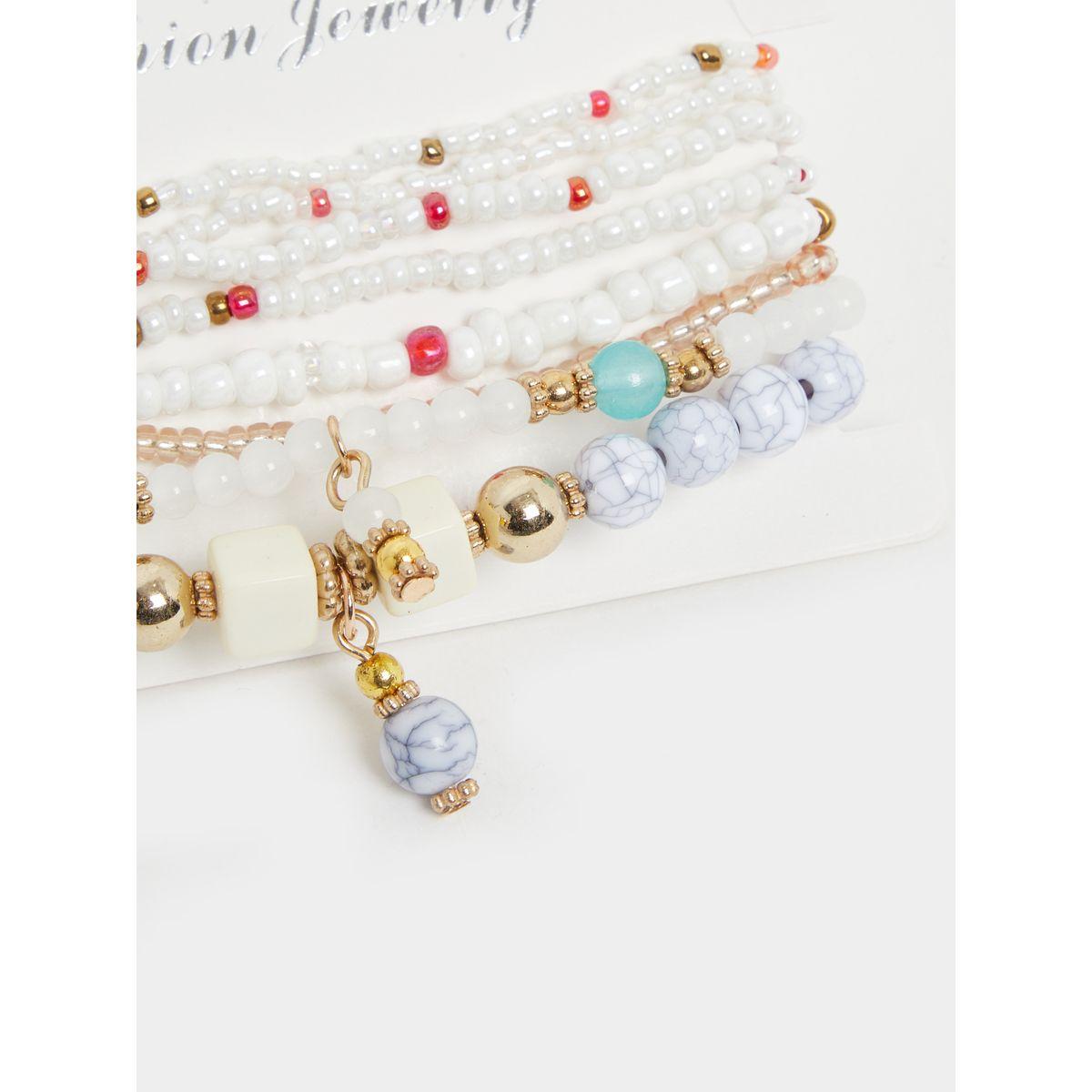 Styli Multi-Strand Beaded Bracelet Set-women-watchesandjewellery-jewellery-banglesandbracelets-image-4