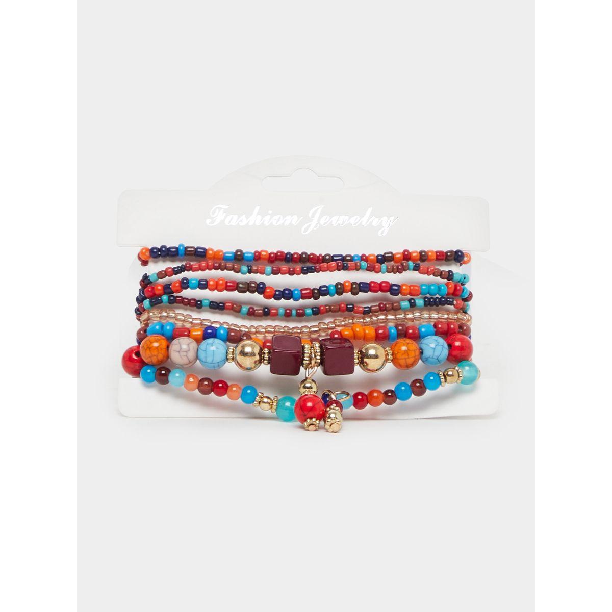 Styli Multi Stackable Bead Bracelets-women-watchesandjewellery-jewellery-banglesandbracelets-image-2