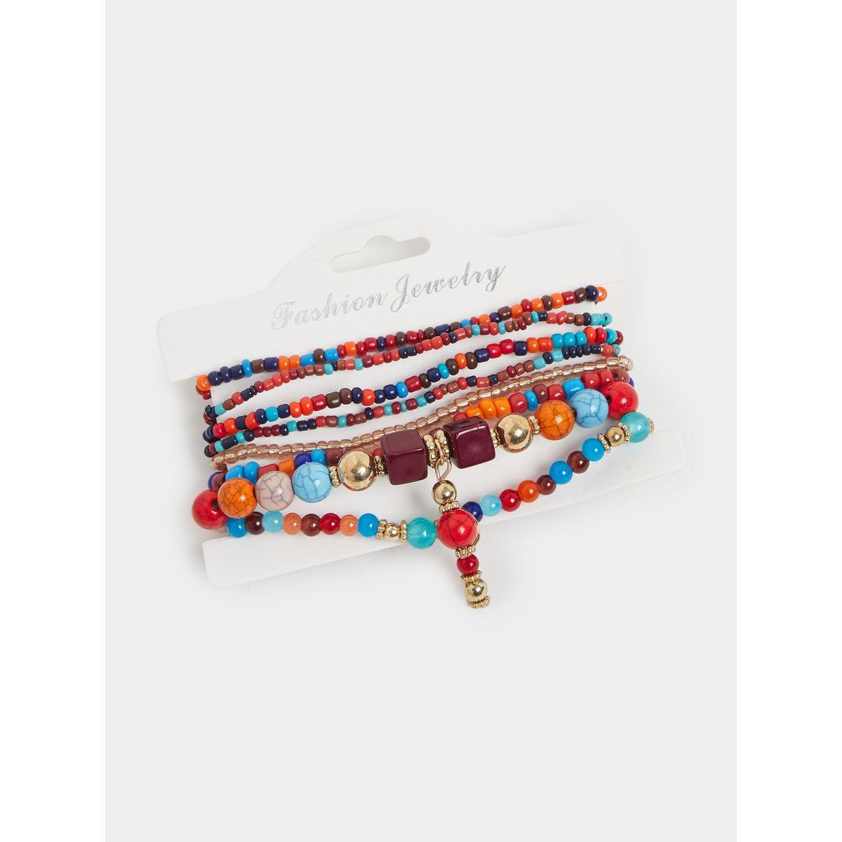 Styli Multi Stackable Bead Bracelets-women-watchesandjewellery-jewellery-banglesandbracelets-image-3