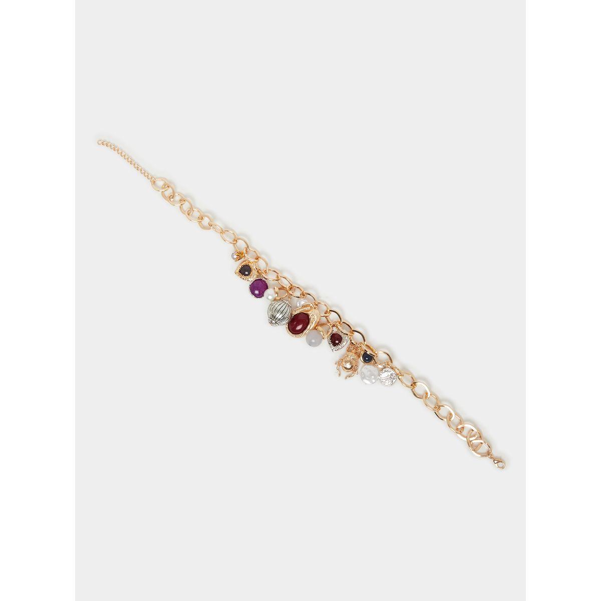Styli Multi Charm Link Chain Necklace-women-watchesandjewellery-jewellery-necklacesandpendants-image-5