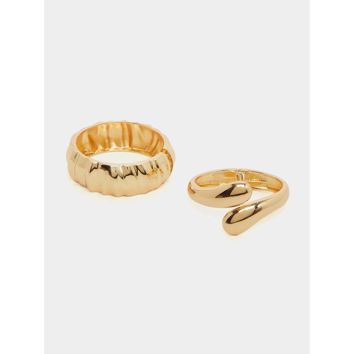 مجموعة من 2 اساور يد بانجل-women-watchesandjewellery-jewellery-banglesandbracelets-image-2