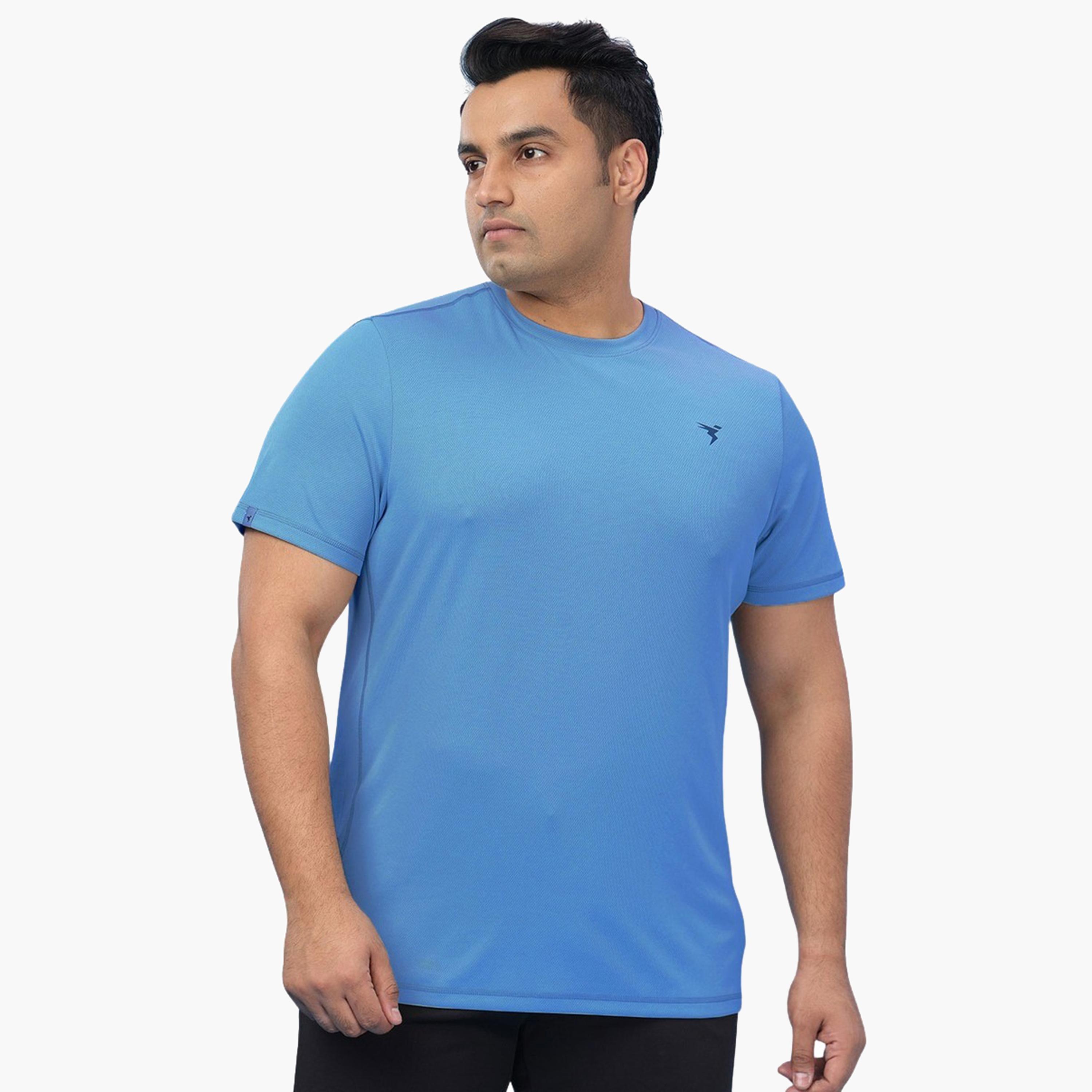 Technosport x Styli Men Solid Round Neck Slim Fit T-Shirt with TECHNOCOOL+-men-clothing-tshirtsandpolos-tshirts-image-3