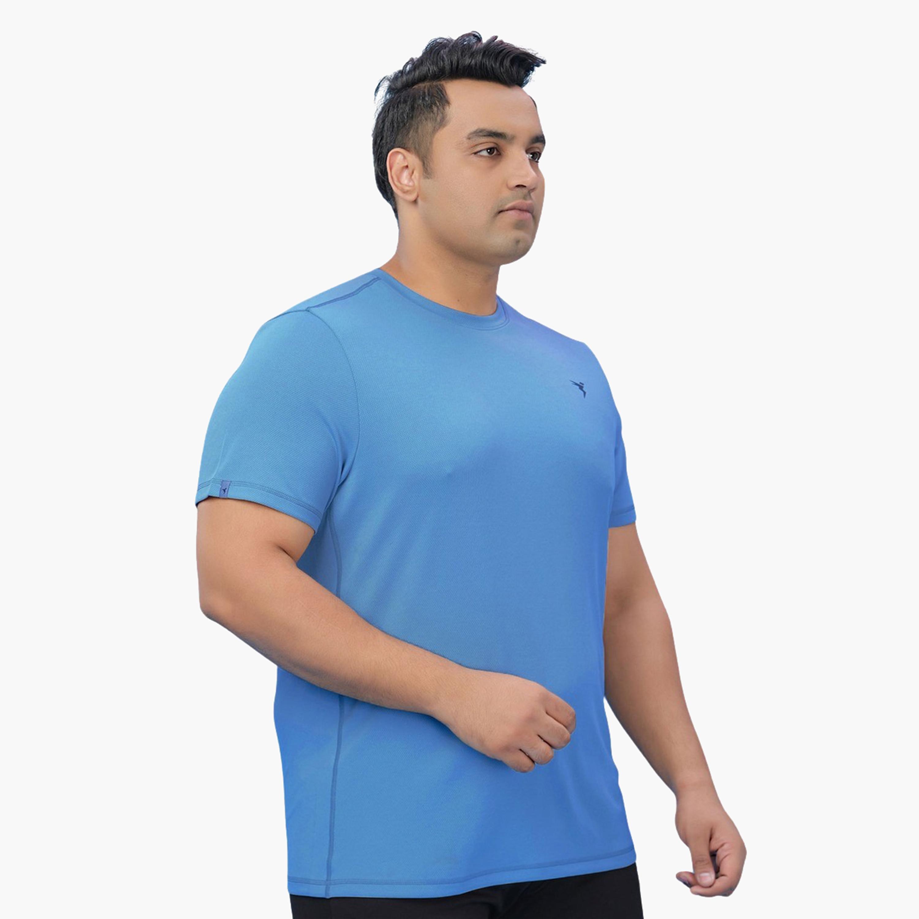 Technosport x Styli Men Solid Round Neck Slim Fit T-Shirt with TECHNOCOOL+-men-clothing-tshirtsandpolos-tshirts-image-4