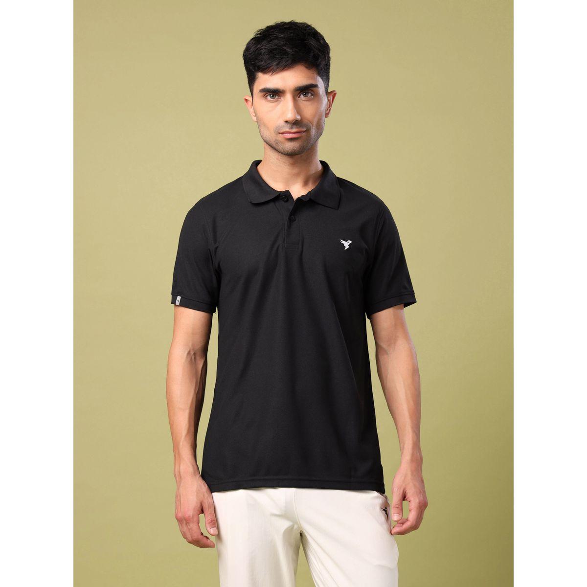 Technosport Plus Size Solid Slim Fit Polo T-Shirt-men-clothing-tshirtsandpolos-tshirts-image-1