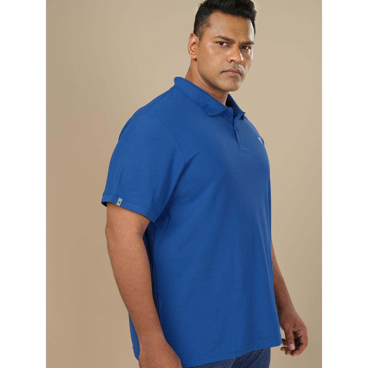 Technosport Plus Size Solid Short Sleeve Polo T-Shirt-men-clothing-tshirtsandpolos-tshirts-image-3