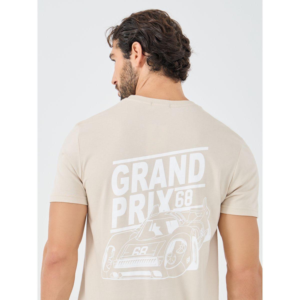 Styli Graphic Print T-Shirt and Shorts Pyjama Set-men-clothing-nightwear-sets-image-4