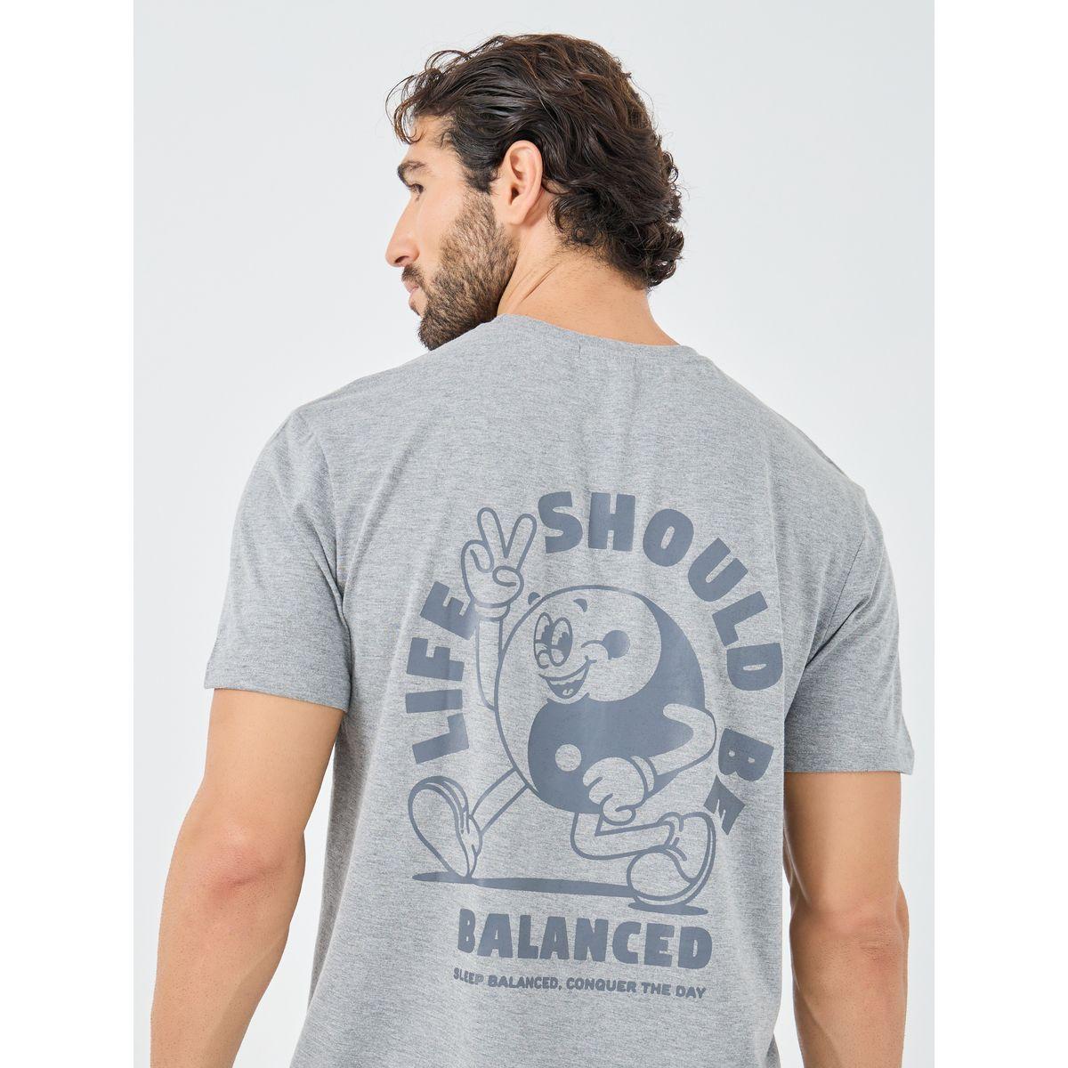 Styli Graphic Back Print T-Shirt and Shorts Pyjama Set-men-clothing-nightwear-sets-image-4
