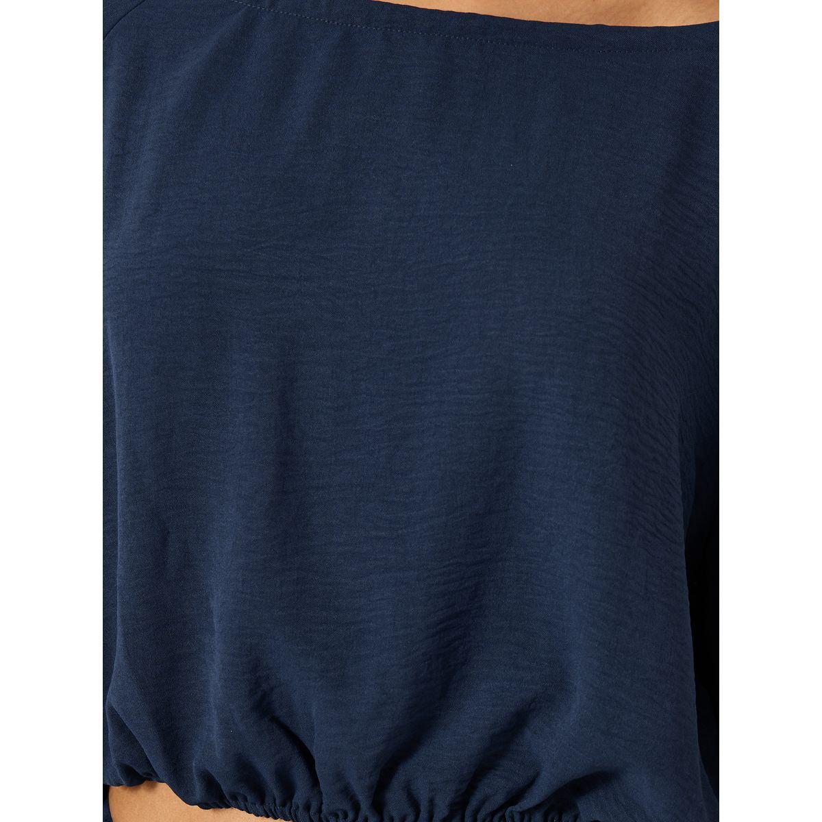Styli Solid Round Neck Crop Top and Maxi Skirt Co-Ords-women-clothing-coordsets-image-3