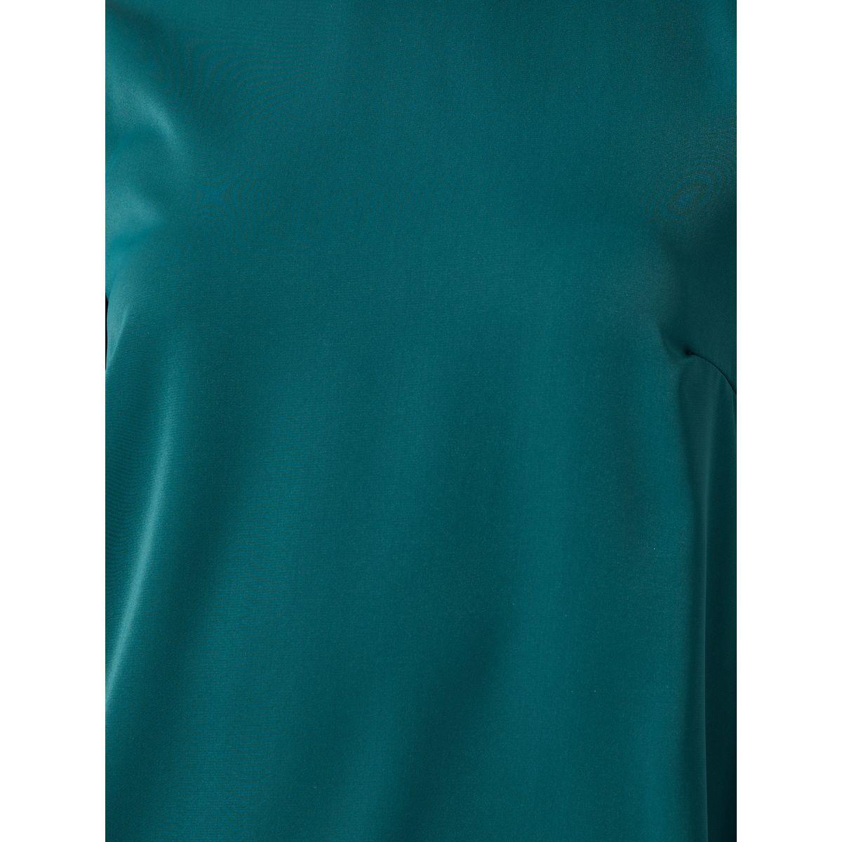 Styli Plain Volume Sleeves Top and Pleated Skirt Co-Ords-women-clothing-coordsets-image-3