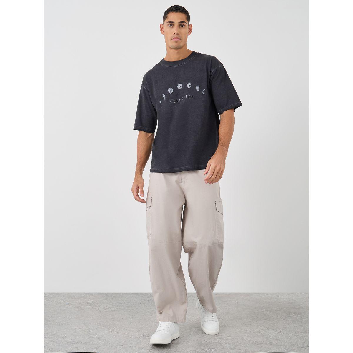 Styli Slogan Print Oversized Crew Neck T-Shirt-men-clothing-tshirtsandpolos-tshirts-image-2