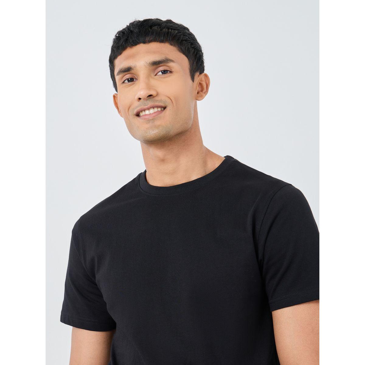 Styli Solid Heavy Jersey Longline T-Shirt-men-clothing-tshirtsandpolos-tshirts-image-3