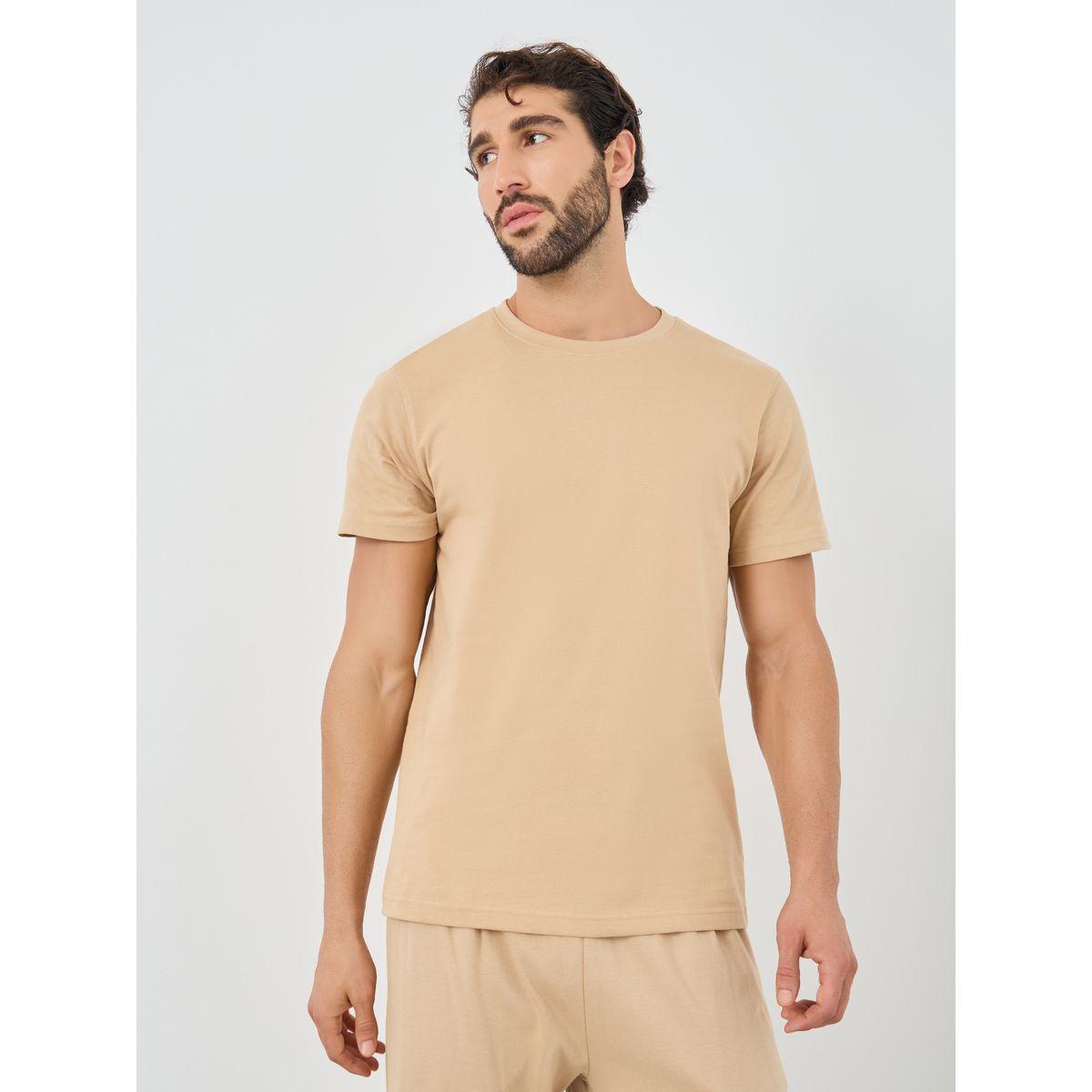 Styli Solid Heavy Jersey Longline T-Shirt-men-clothing-tshirtsandpolos-tshirts-image-1