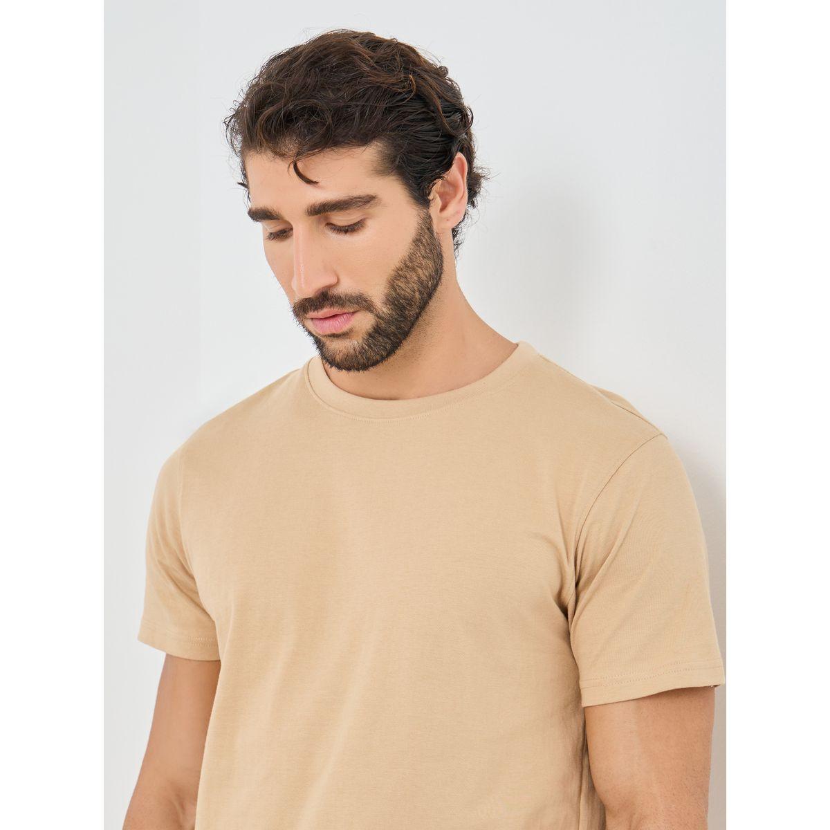 Styli Solid Heavy Jersey Longline T-Shirt-men-clothing-tshirtsandpolos-tshirts-image-3