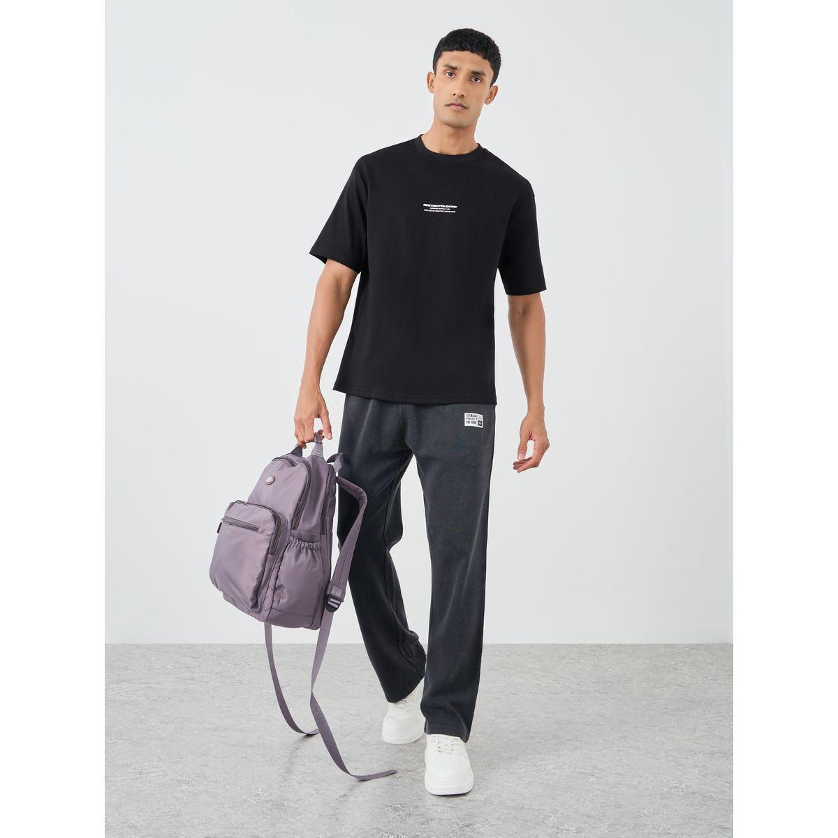 Styli Slogan Print Round Neck T-Shirt-men-clothing-tshirtsandpolos-tshirts-image-2