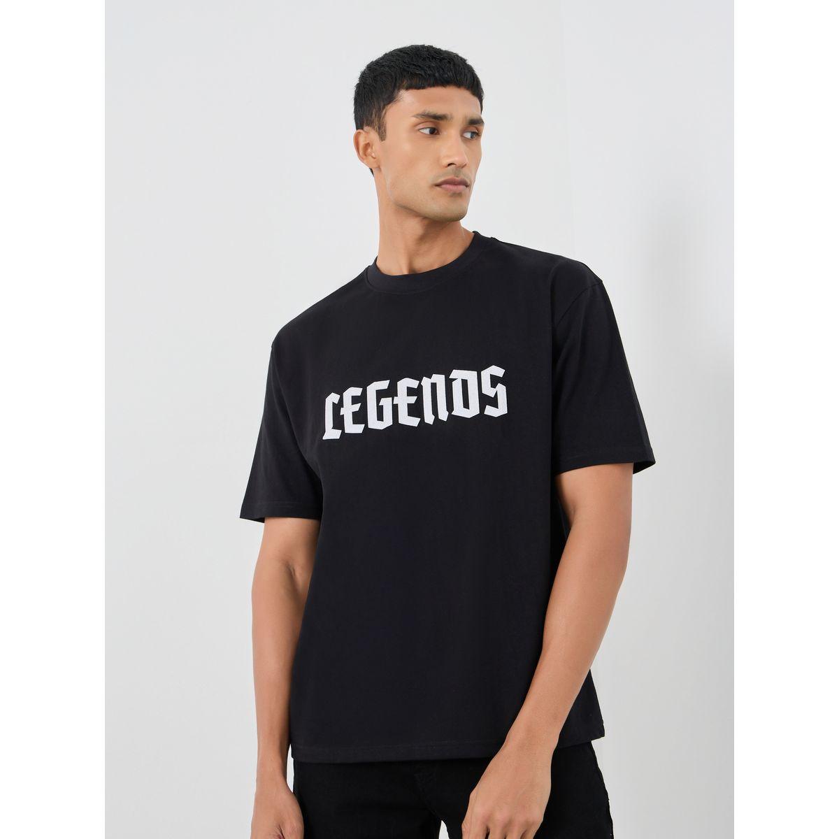 Styli Slogan Print Crew Neck Oversized T-Shirt-men-clothing-tshirtsandpolos-tshirts-image-1