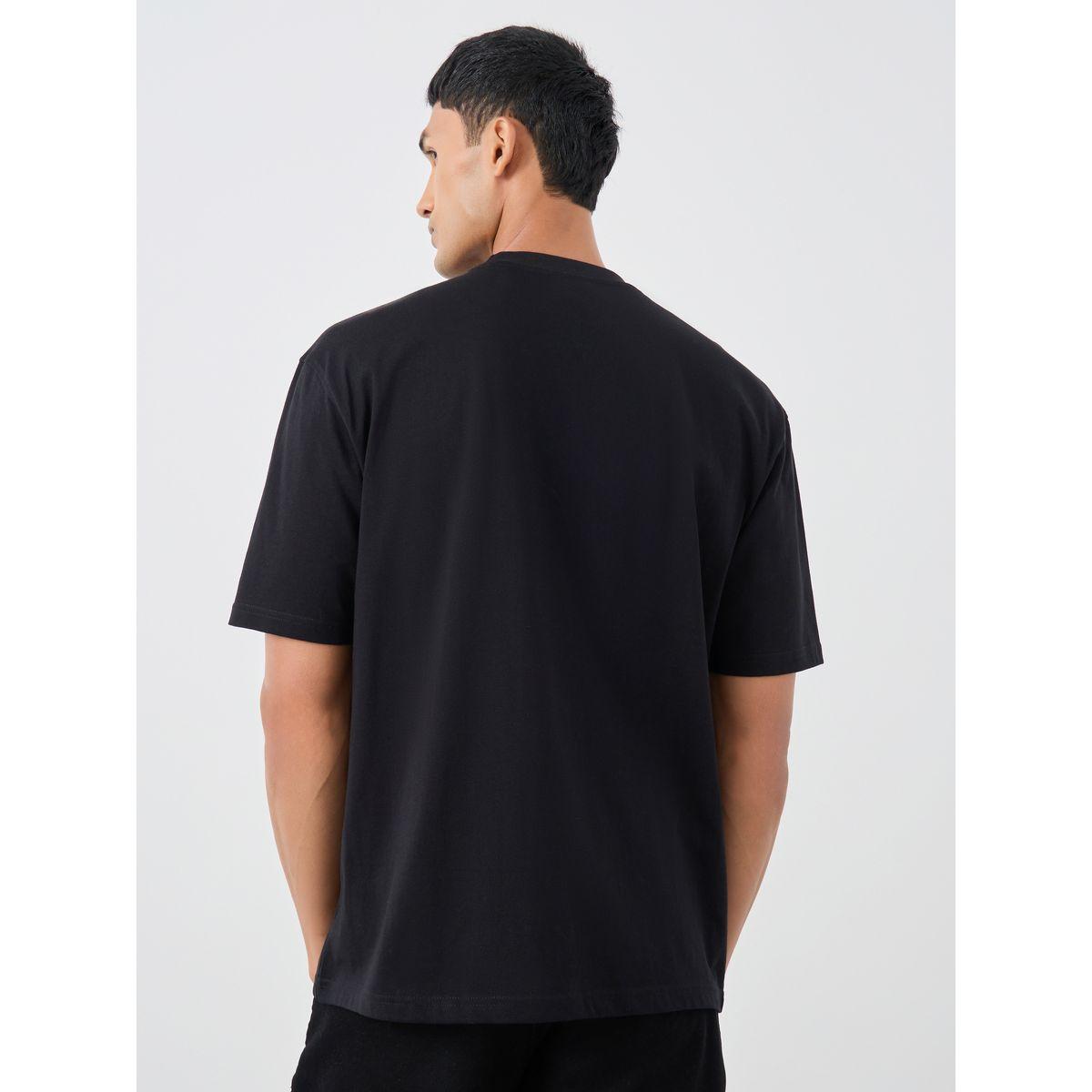 Styli Slogan Print Crew Neck Oversized T-Shirt-men-clothing-tshirtsandpolos-tshirts-image-4