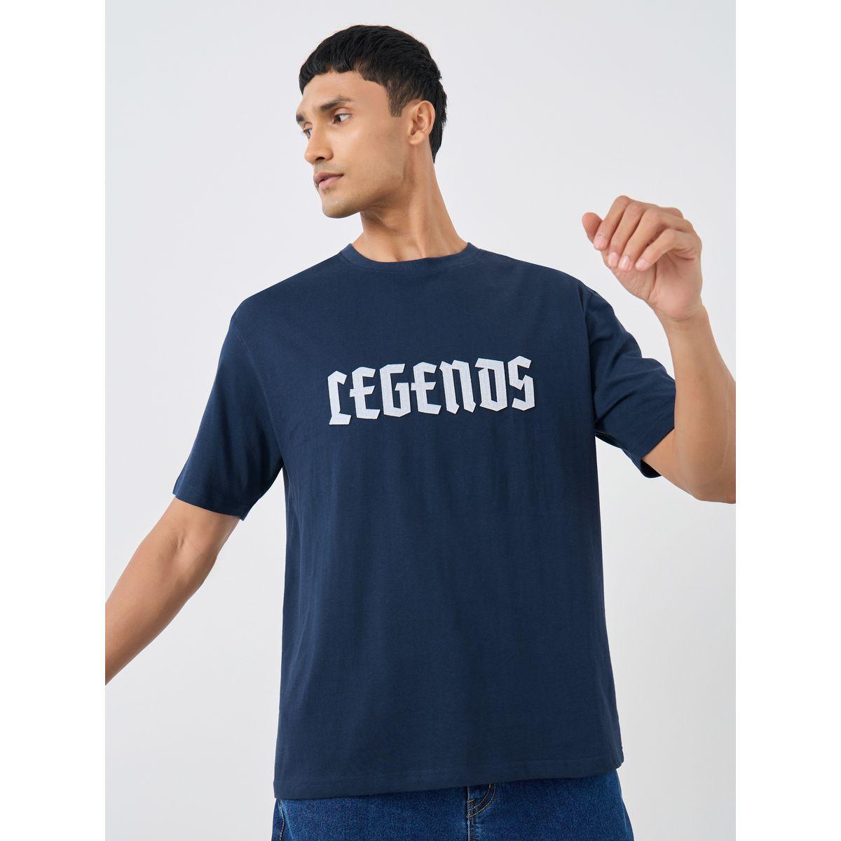 Styli Slogan Print Crew Neck Oversized T-Shirt-men-clothing-tshirtsandpolos-tshirts-image-1
