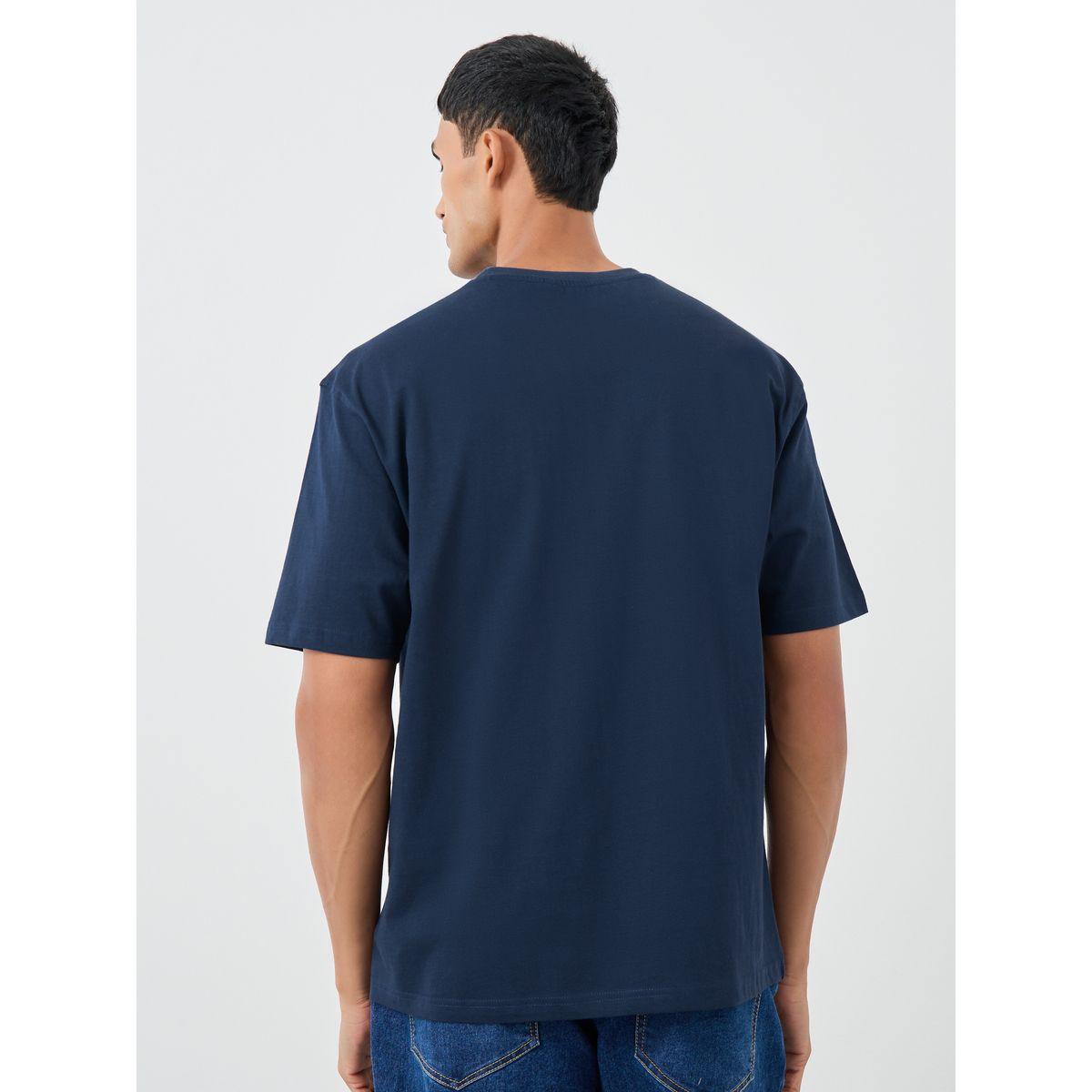 تيشيرت بقصة عادية وطبعة كتابة-men-clothing-tshirtsandpolos-tshirts-image-4