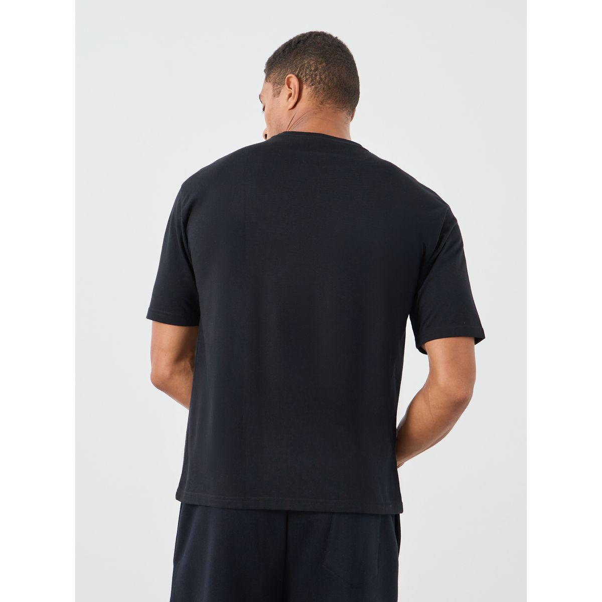 Styli Slogan Print Crew Neck Oversized T-Shirt-men-clothing-tshirtsandpolos-tshirts-image-5