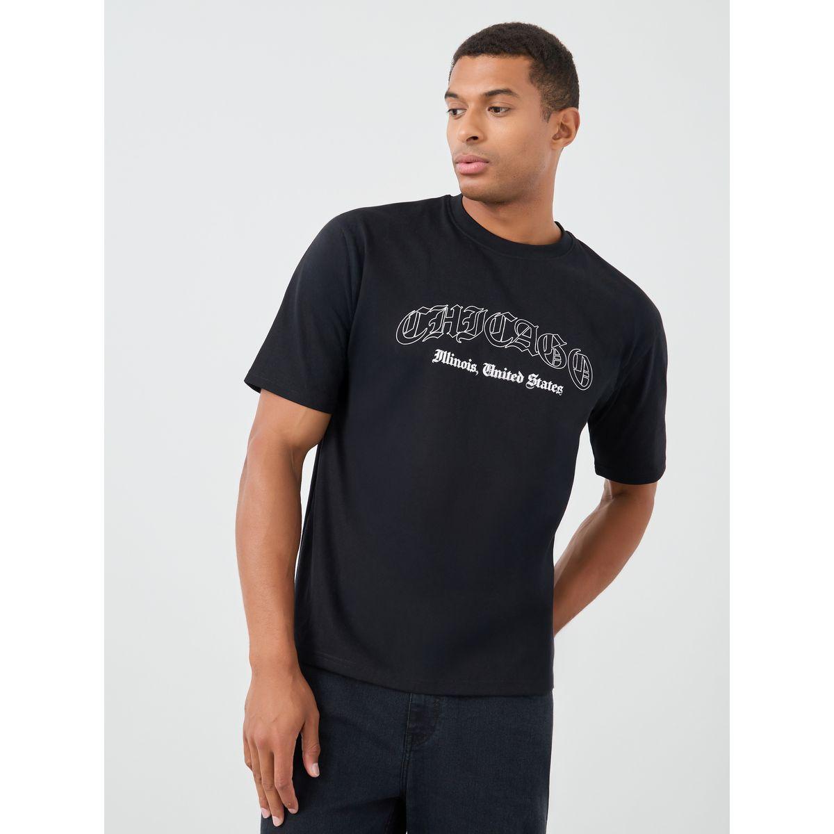 Styli Slogan Print Crew Neck Oversized T-Shirt-men-clothing-tshirtsandpolos-tshirts-image-1